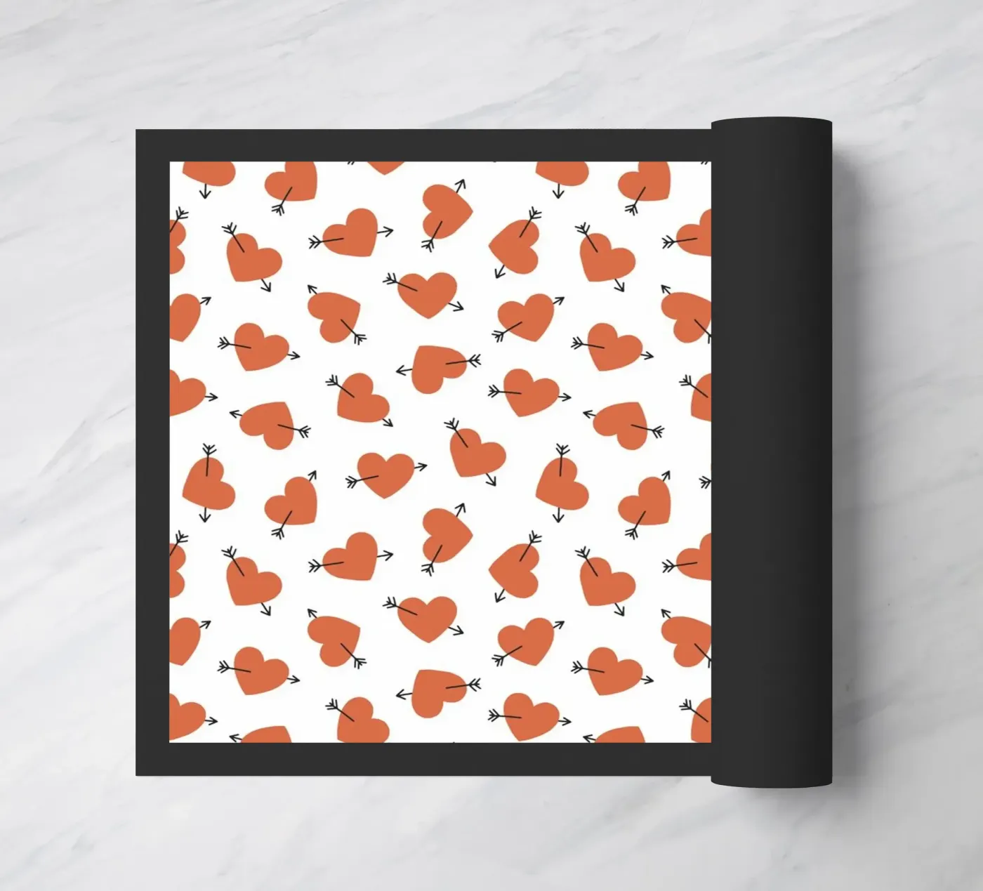 Pattern Love No 32 deurmat van treechild