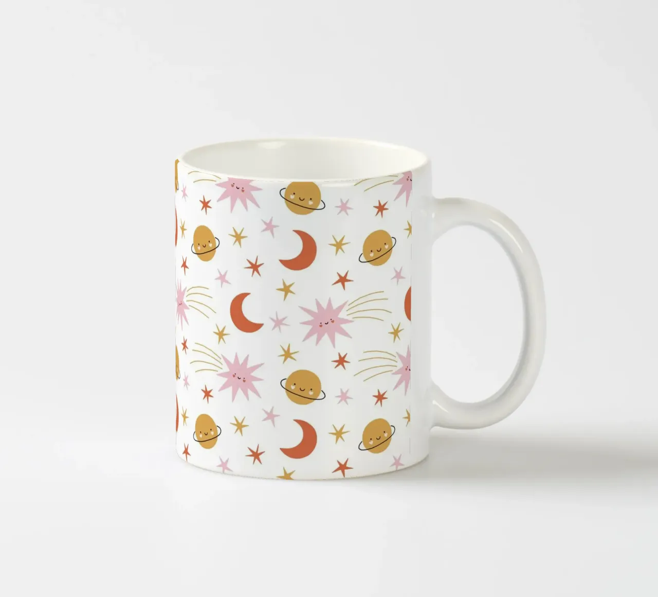 Pattern Love No 35 ceramic mug by treechild