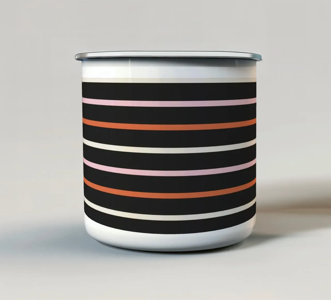 Pattern Love No 37 tazza in smalto da treechild