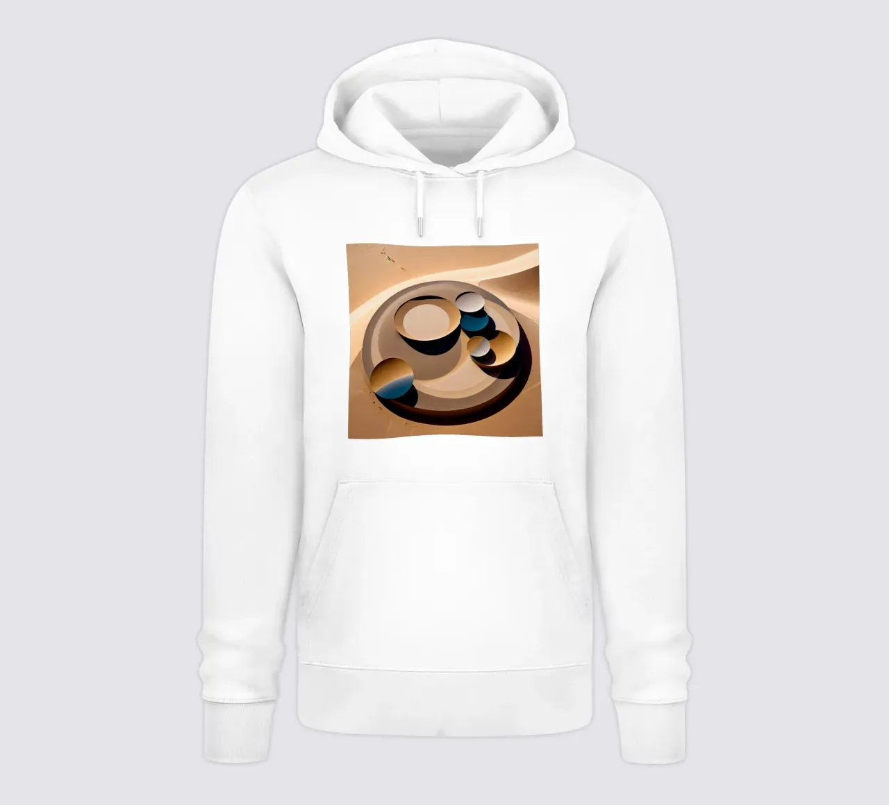 cerchi colori felpa con cappuccio da NEW LIFE