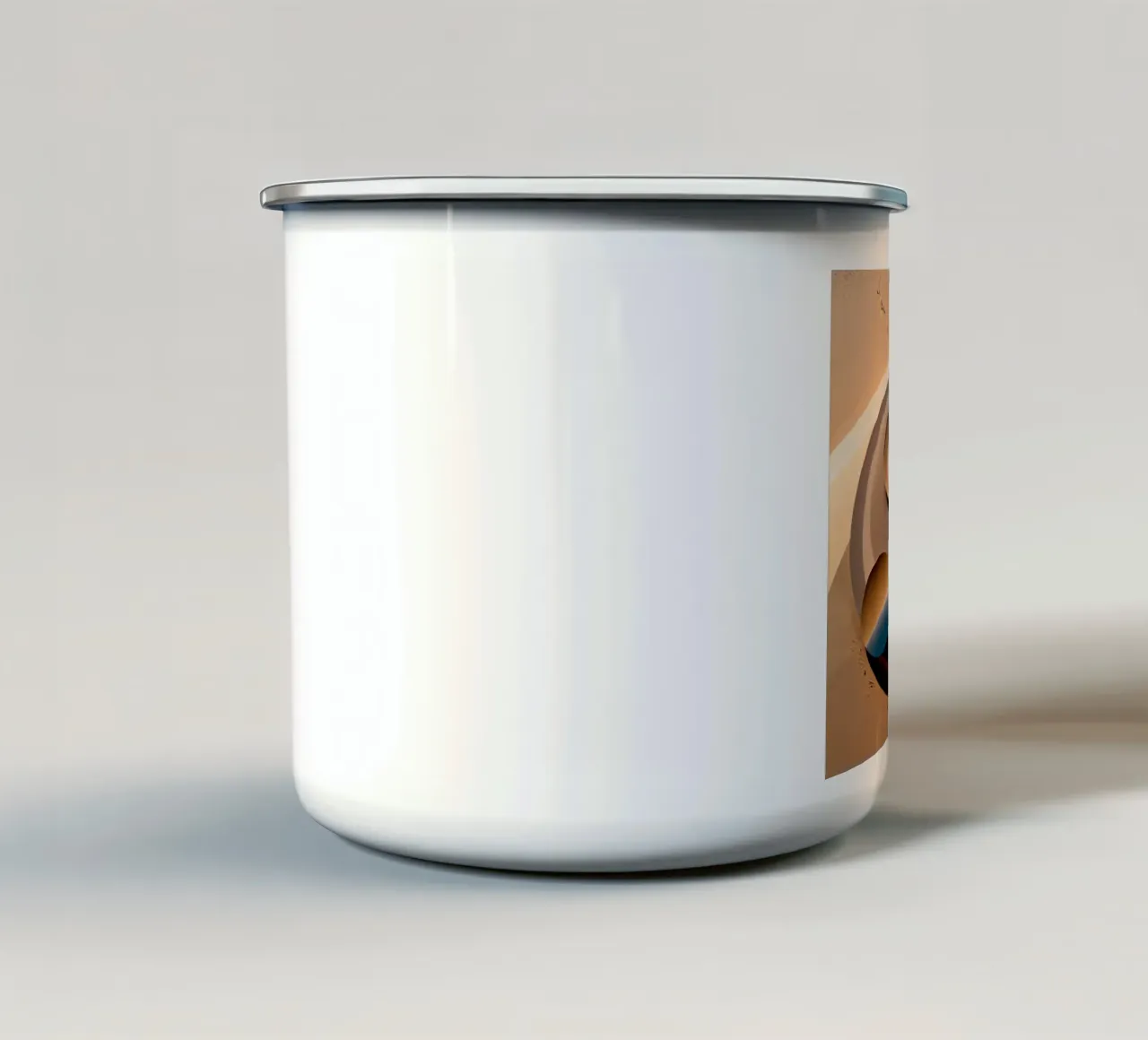 cerchi colori tazza in smalto da NEW LIFE