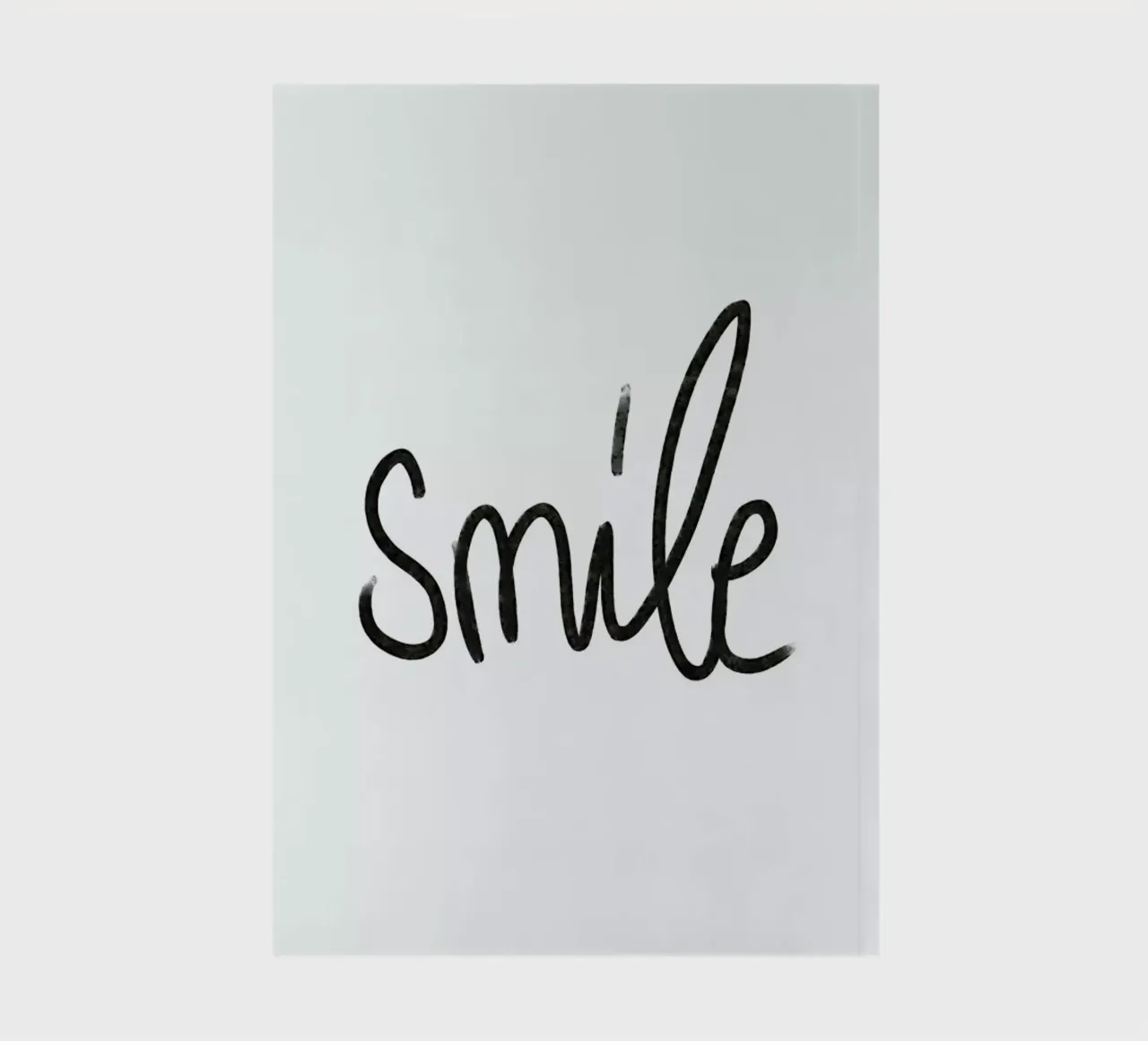 Smile notebook by Sabrina Ziegenhorn
