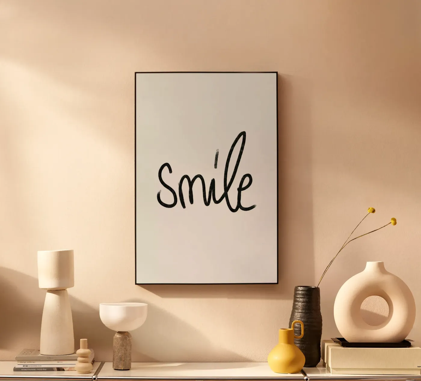 Smile acryl van Sabrina Ziegenhorn