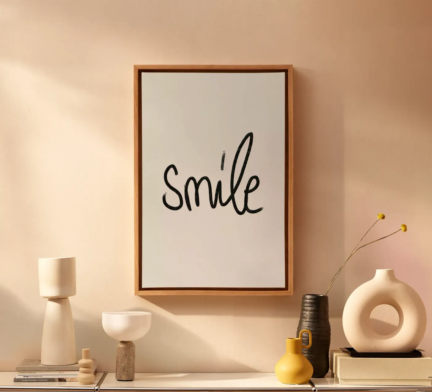 Smile canvas by Sabrina Ziegenhorn