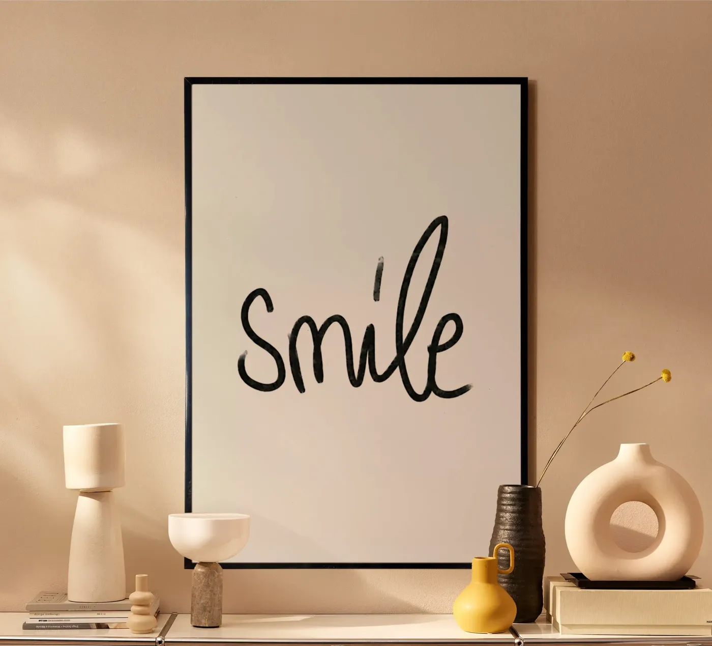 Smile Poster von Sabrina Ziegenhorn
