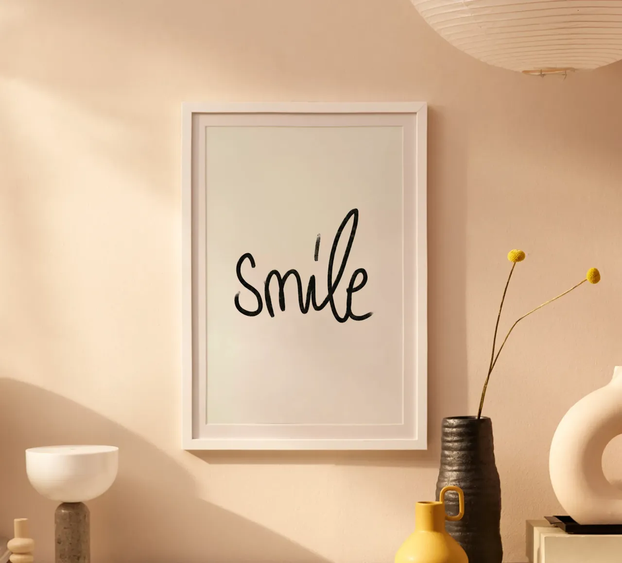 Smile poster van Sabrina Ziegenhorn