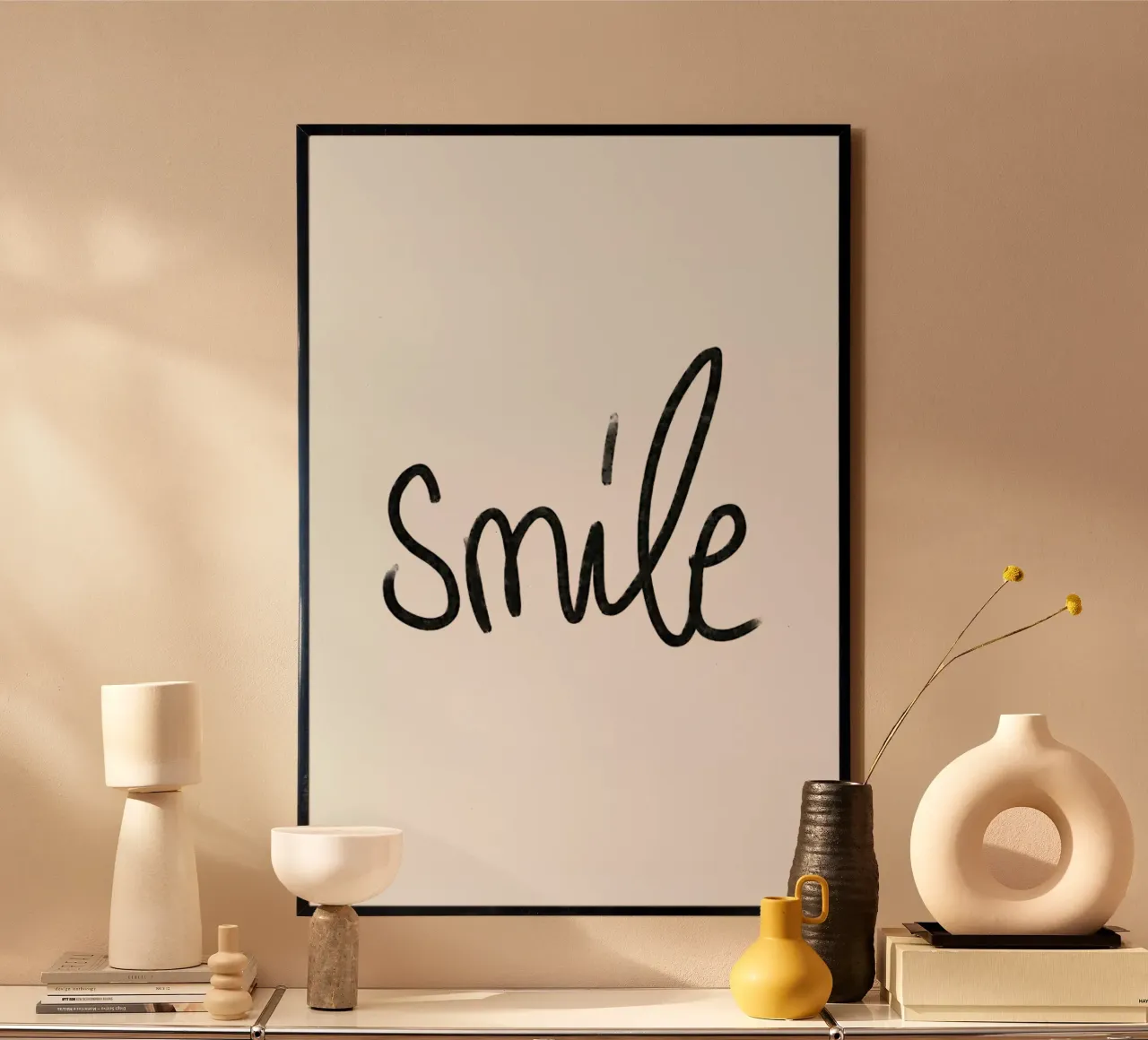 Smile poster van Sabrina Ziegenhorn