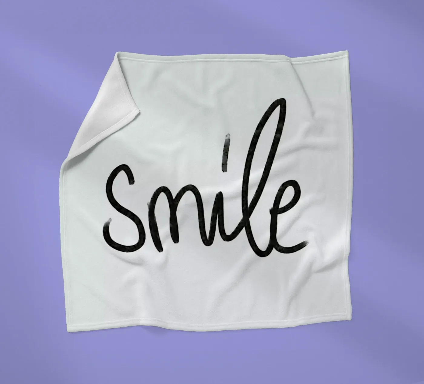 Smile Fleecedecke von Sabrina Ziegenhorn