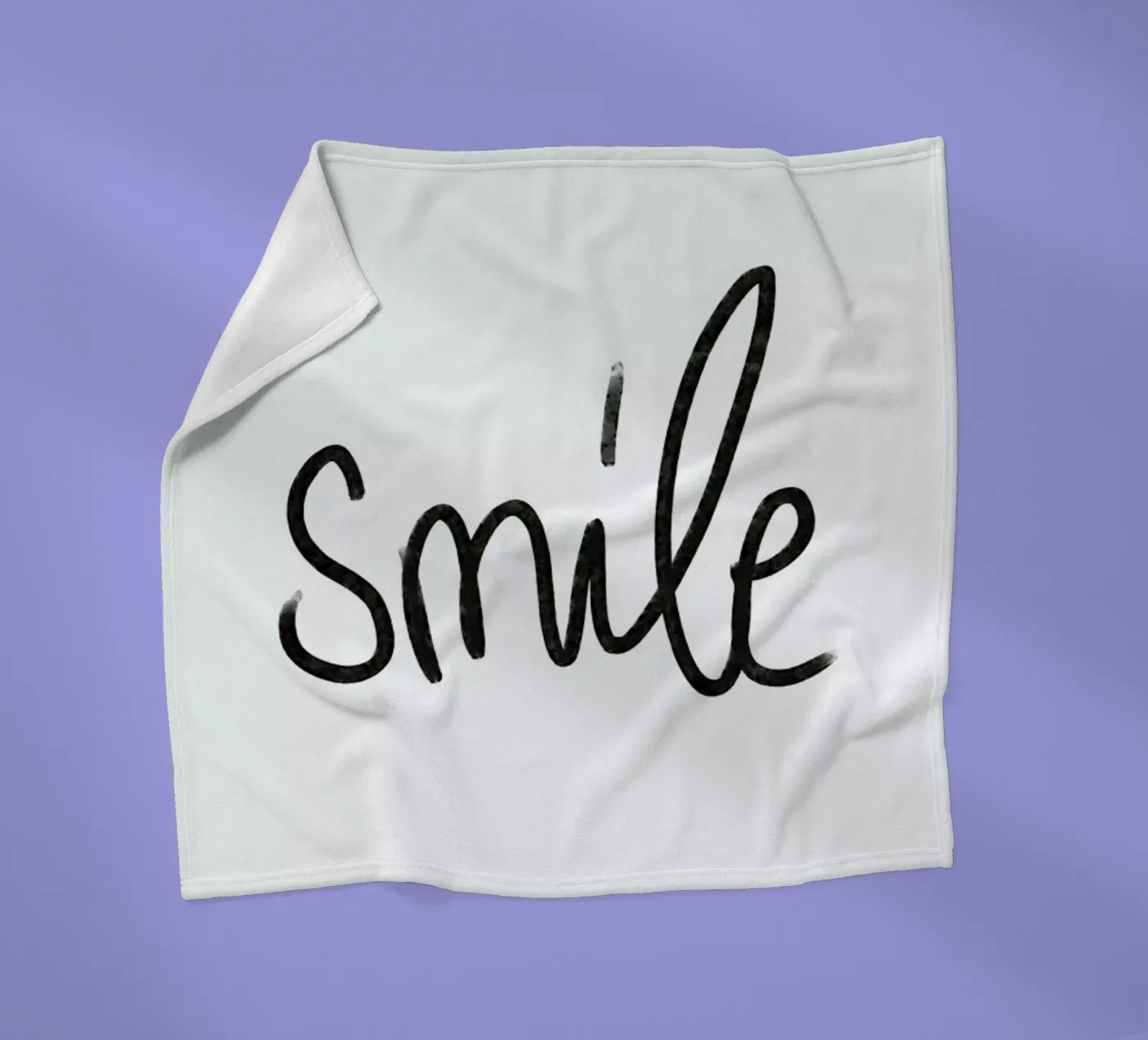 Smile Fleecedecke von Sabrina Ziegenhorn