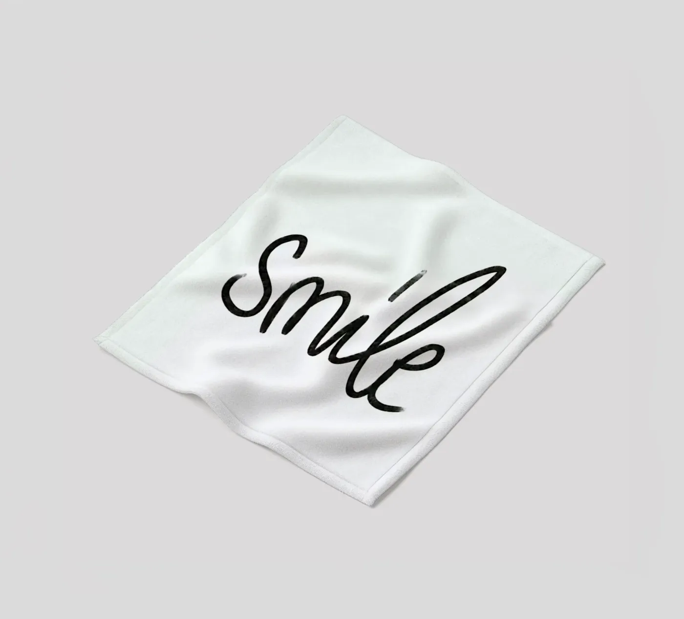 Smile Fleecedecke von Sabrina Ziegenhorn
