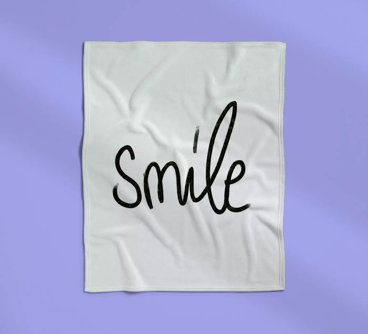 Smile Fleecedecke von Sabrina Ziegenhorn