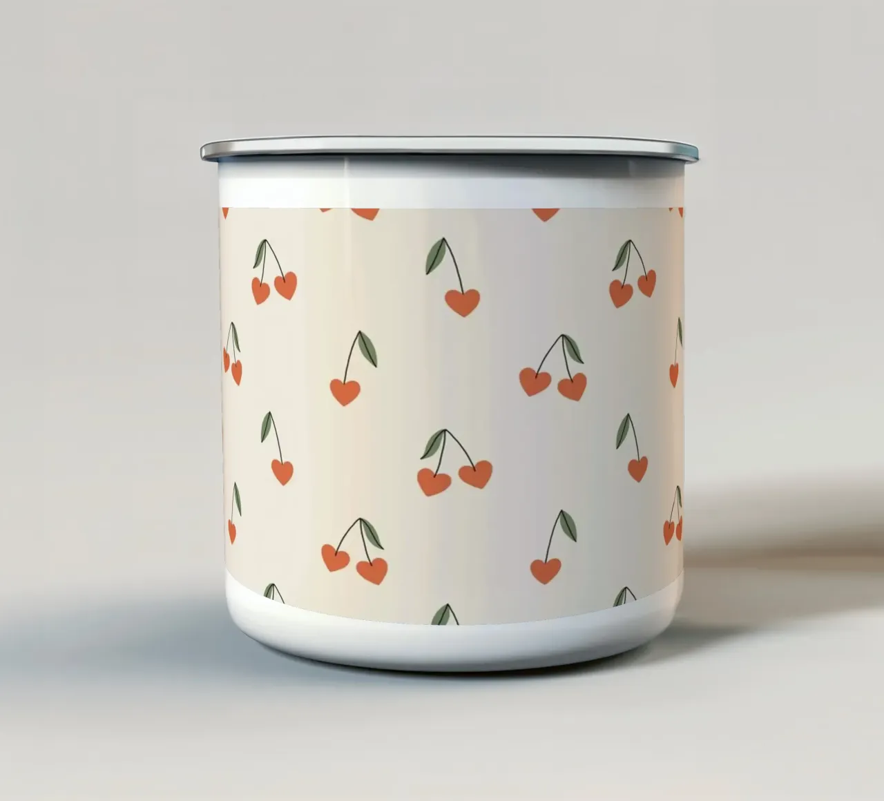 Pattern Love No 38 tazza in smalto da treechild