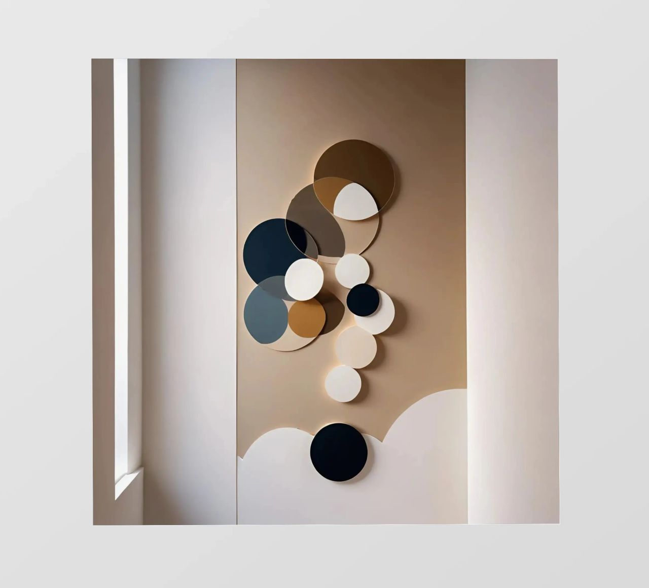 cerchi di simmetria telo in pvc da NEW LIFE