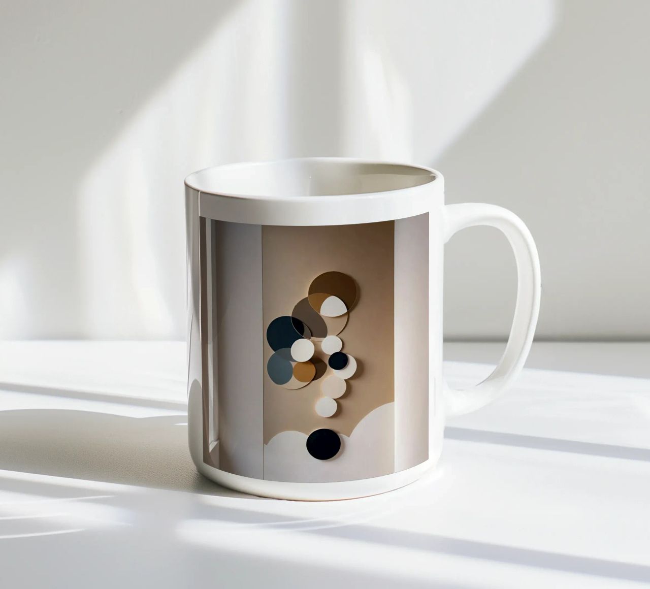 cerchi di simmetria tazza in ceramica da NEW LIFE