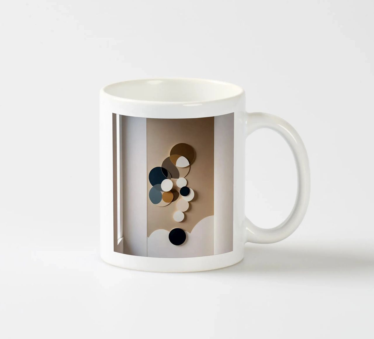 cerchi di simmetria tazza in ceramica da NEW LIFE