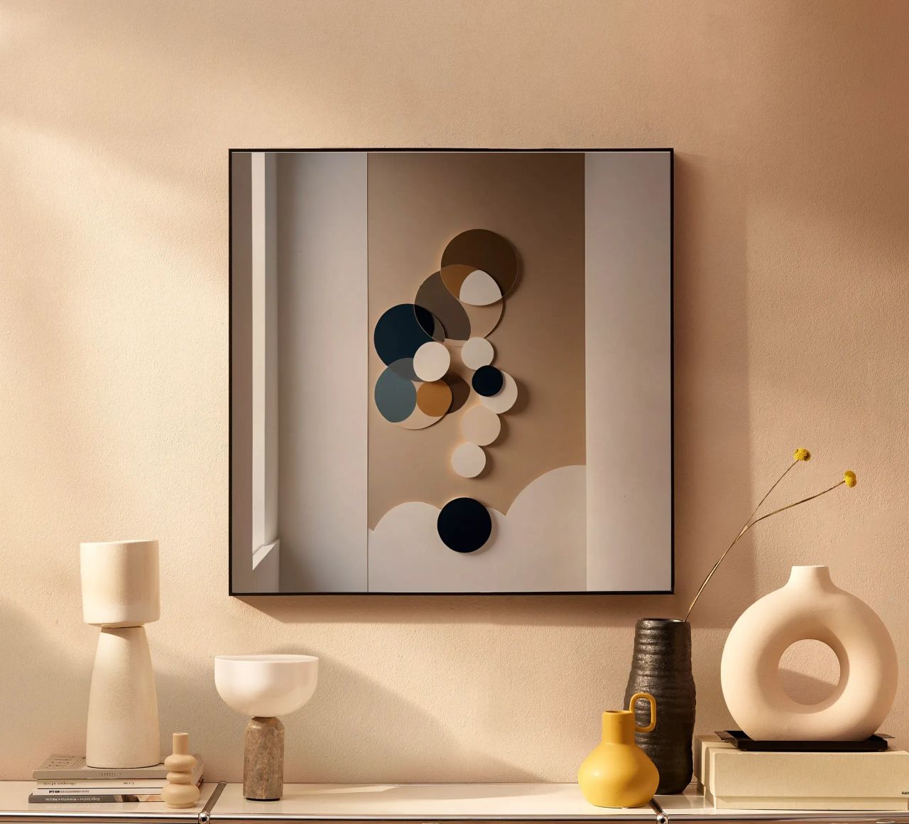 symmetry circles acrylic glass by NEW LIFE