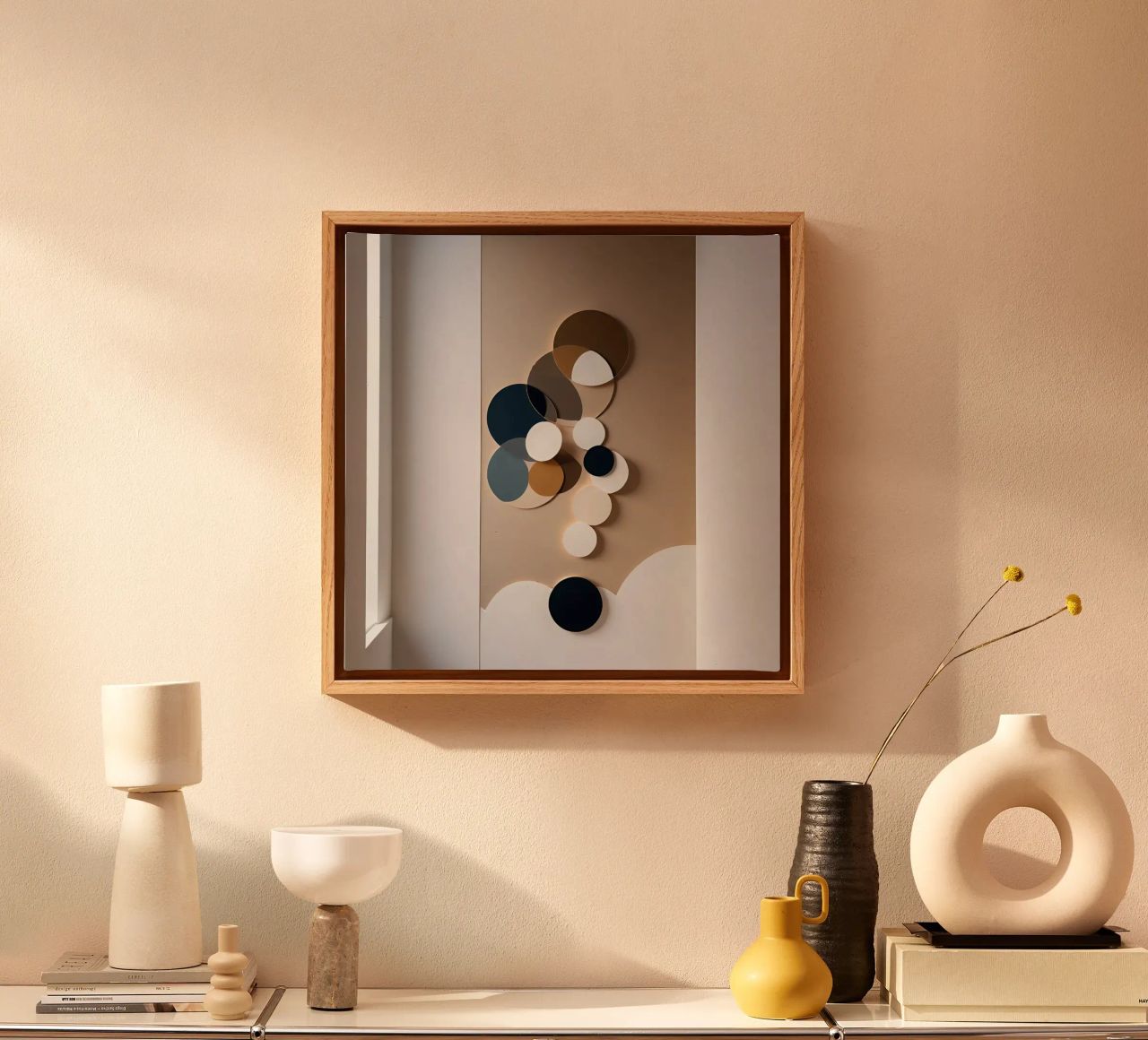 symmetry circles canvas by NEW LIFE