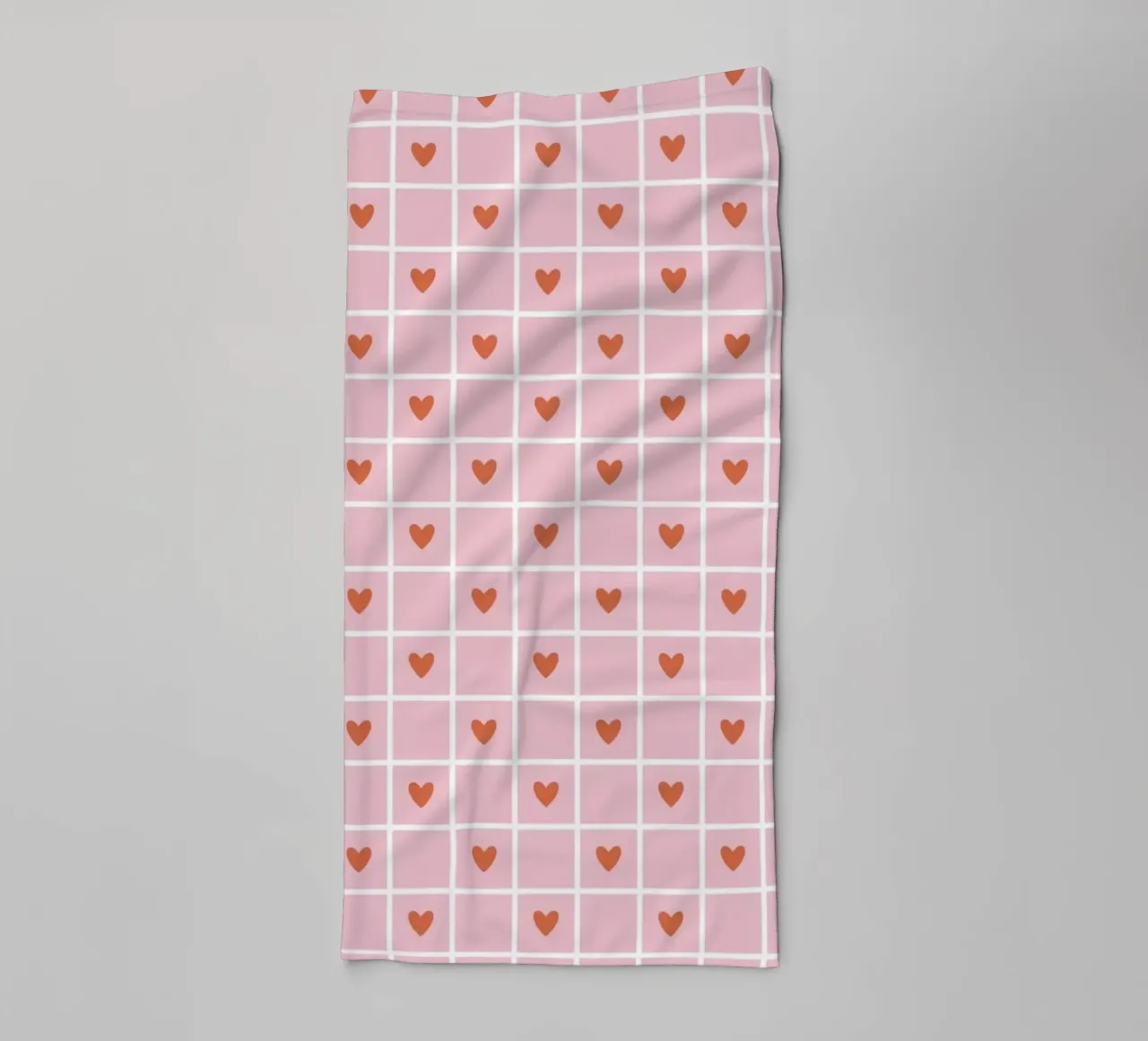 Pattern Love No 43 asciugamano da bagno da treechild