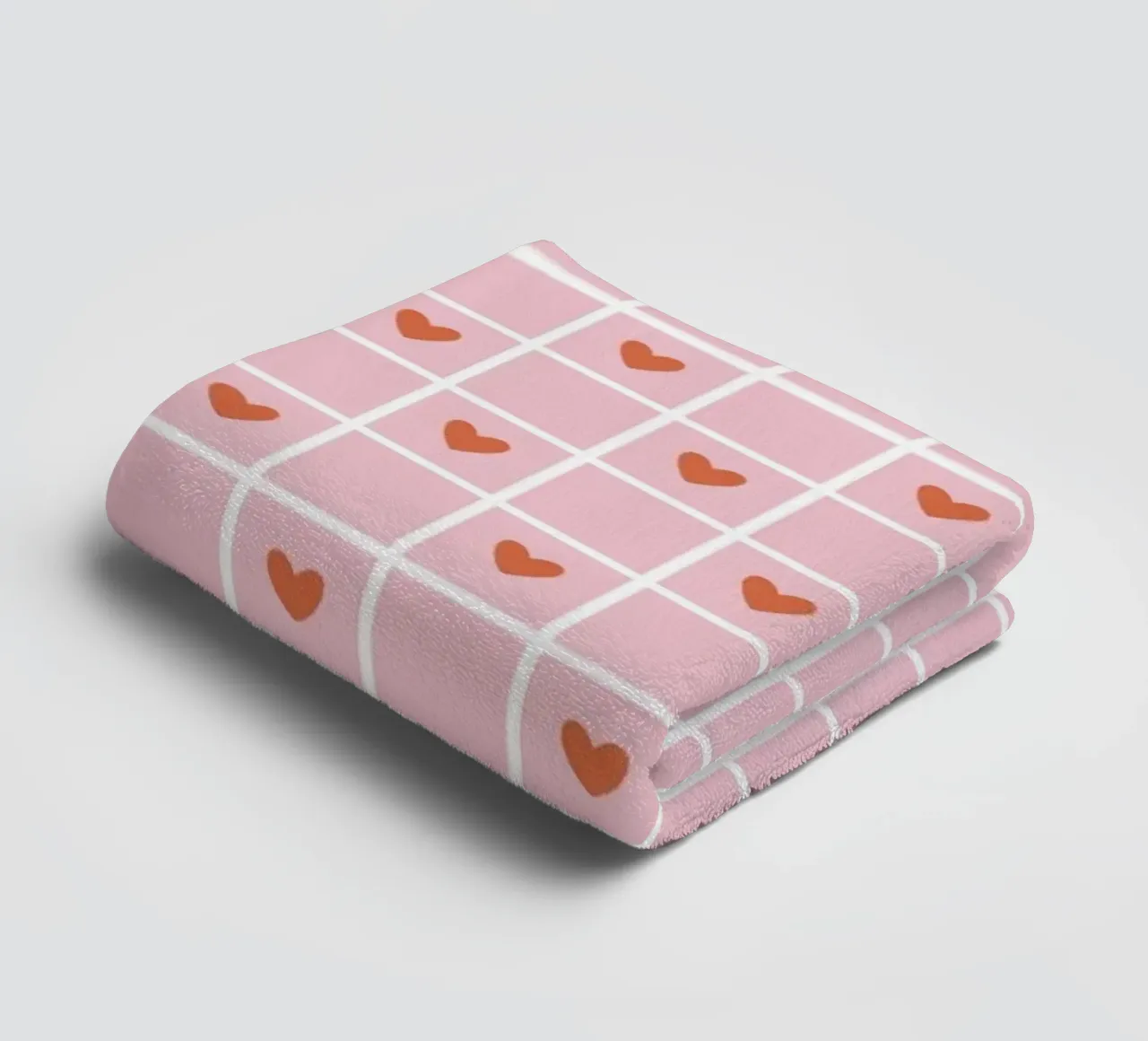 Pattern Love No 43 asciugamano da bagno da treechild