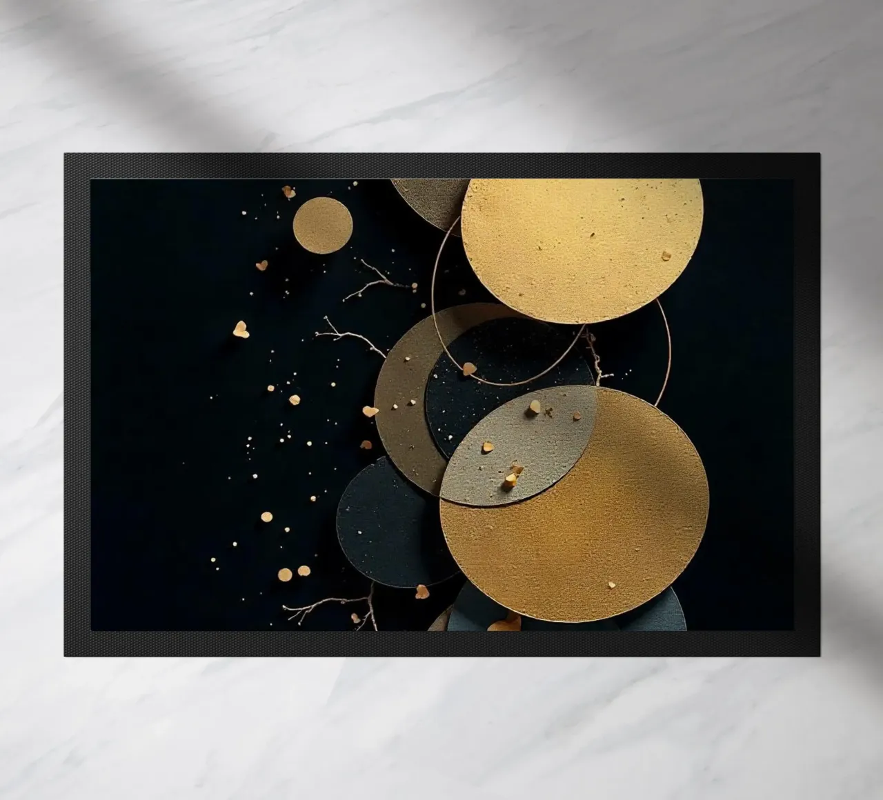 layered element doormat by NEW LIFE