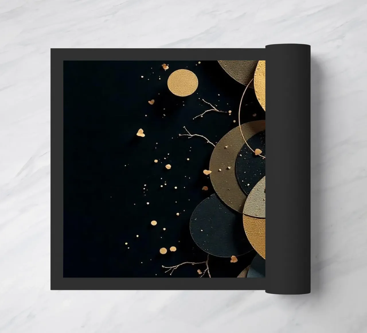 layered element doormat by NEW LIFE