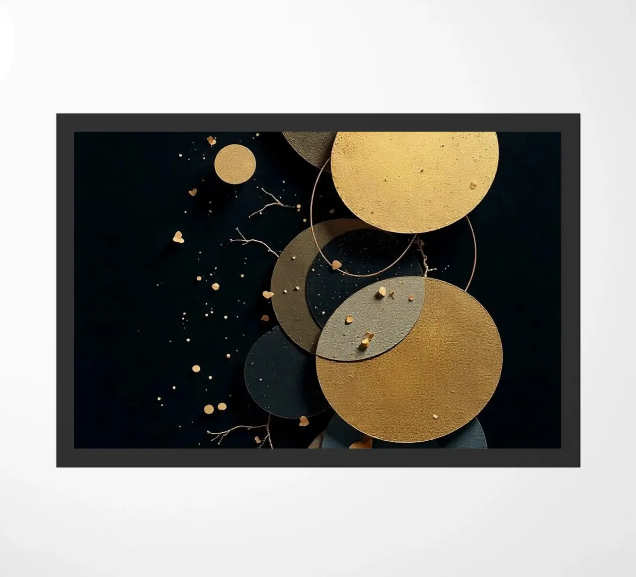 layered element doormat by NEW LIFE