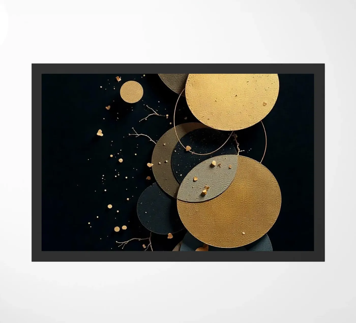 layered element doormat by NEW LIFE