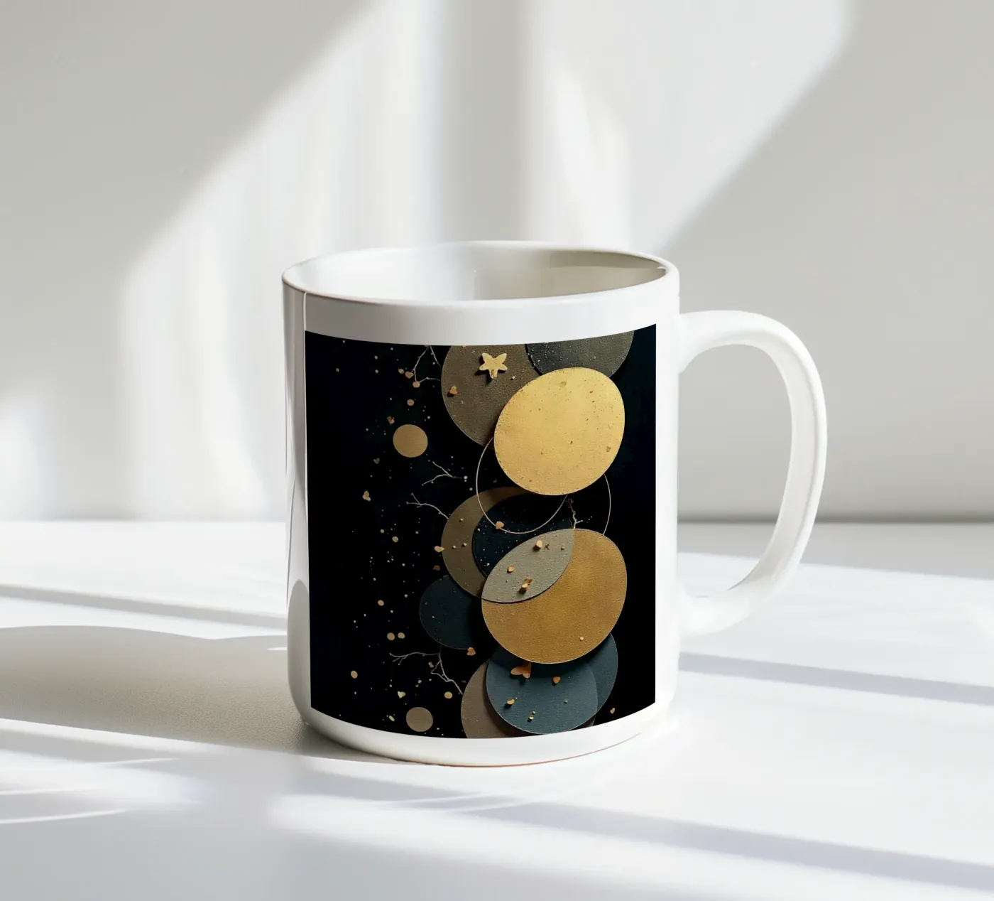 layered element ceramic mug by NEW LIFE