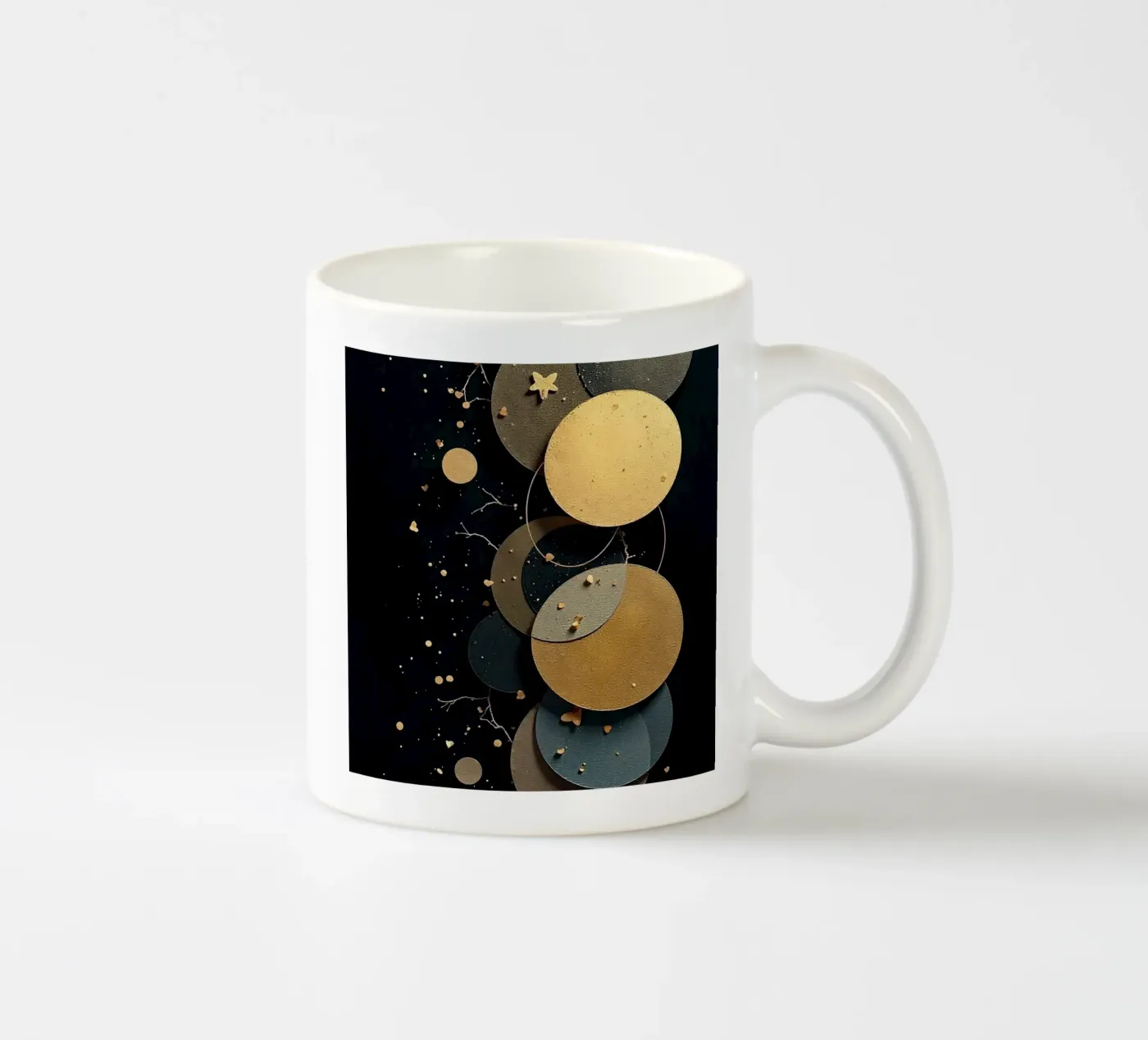 layered element ceramic mug by NEW LIFE