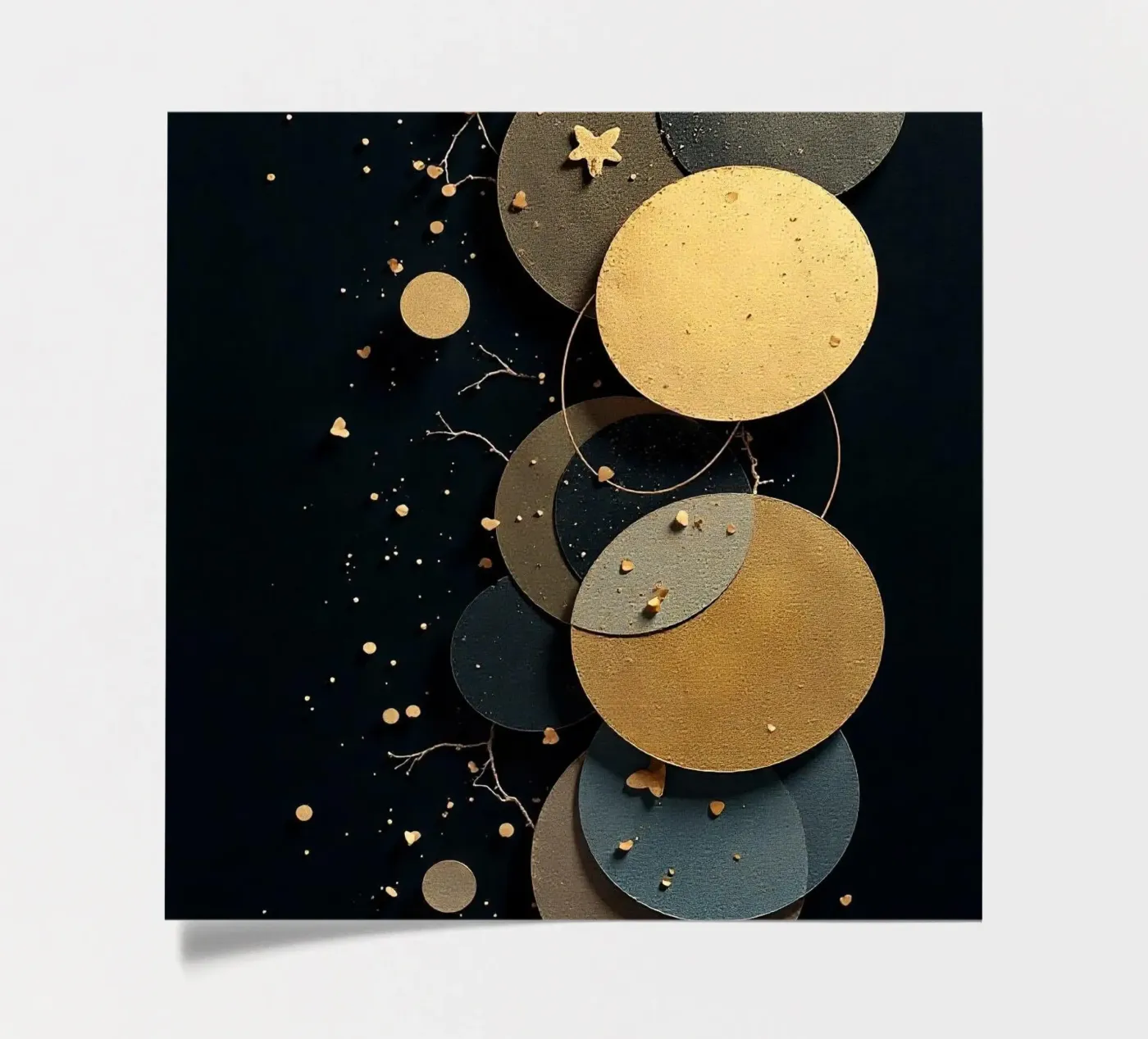 layered element sticker sheet by NEW LIFE