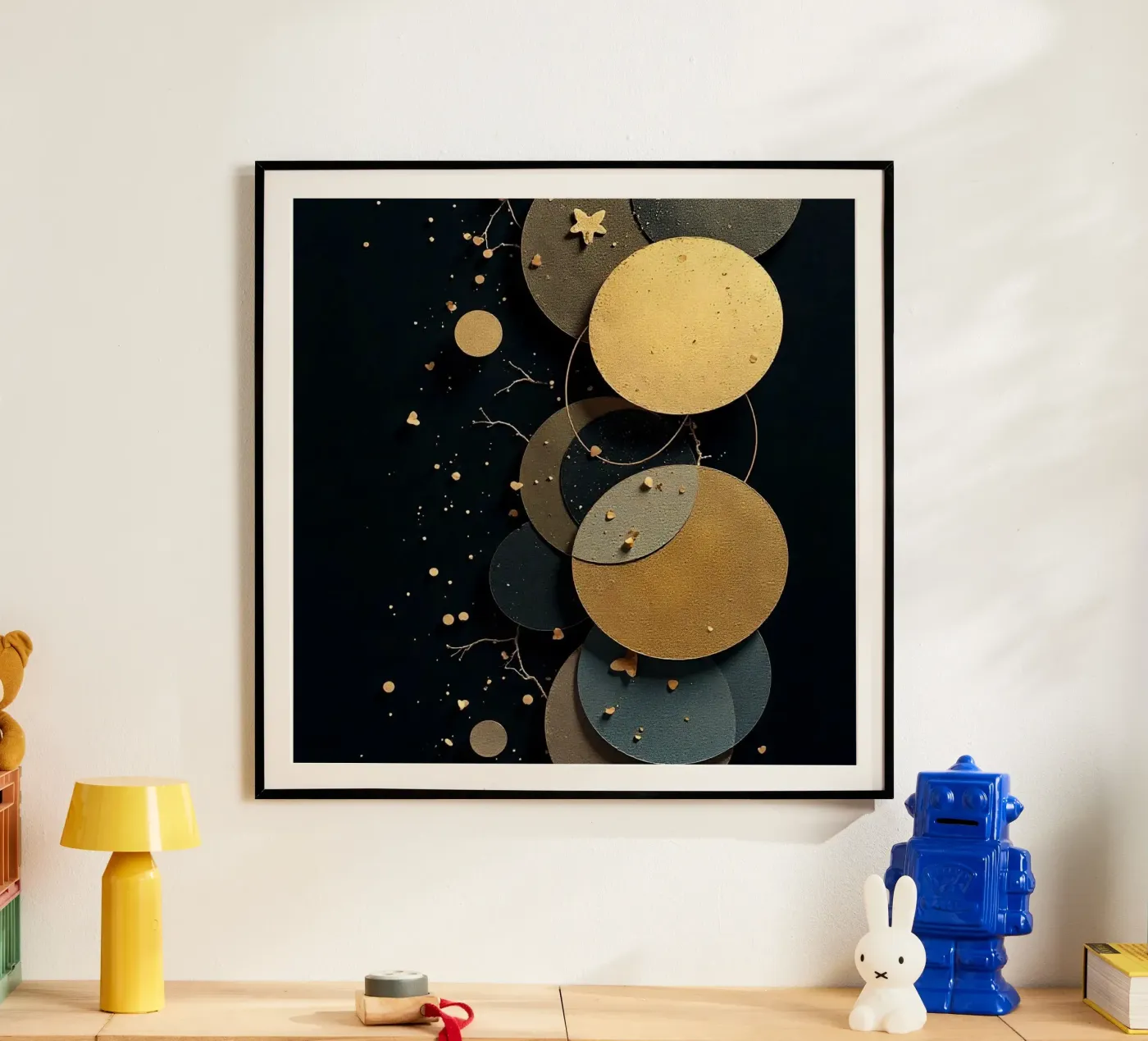 geschichtetes Element Poster von NEW LIFE