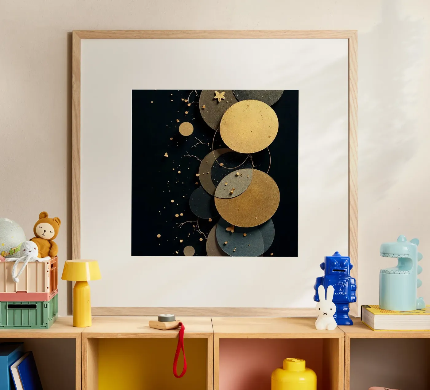 geschichtetes Element Poster von NEW LIFE