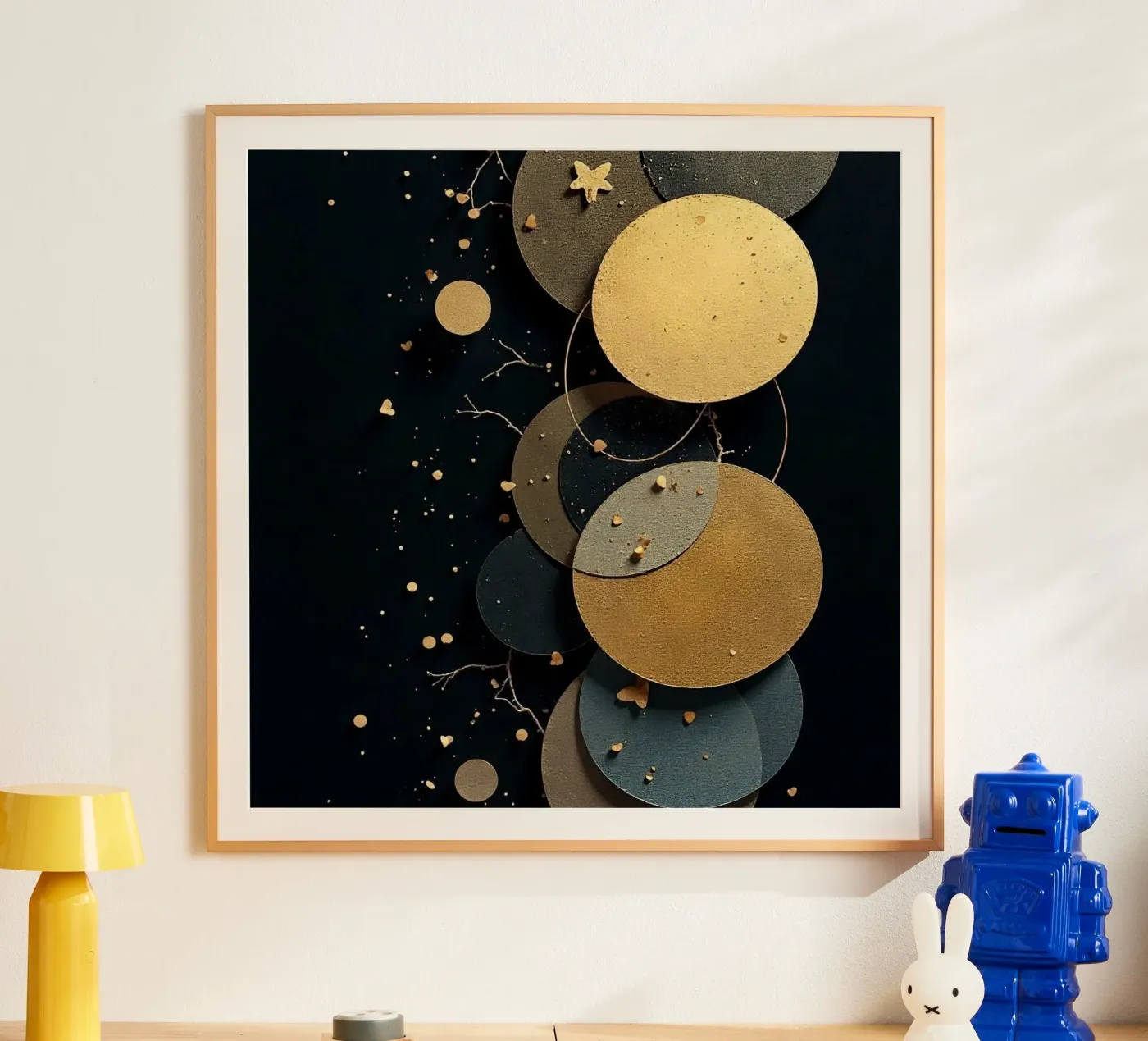 geschichtetes Element Poster von NEW LIFE