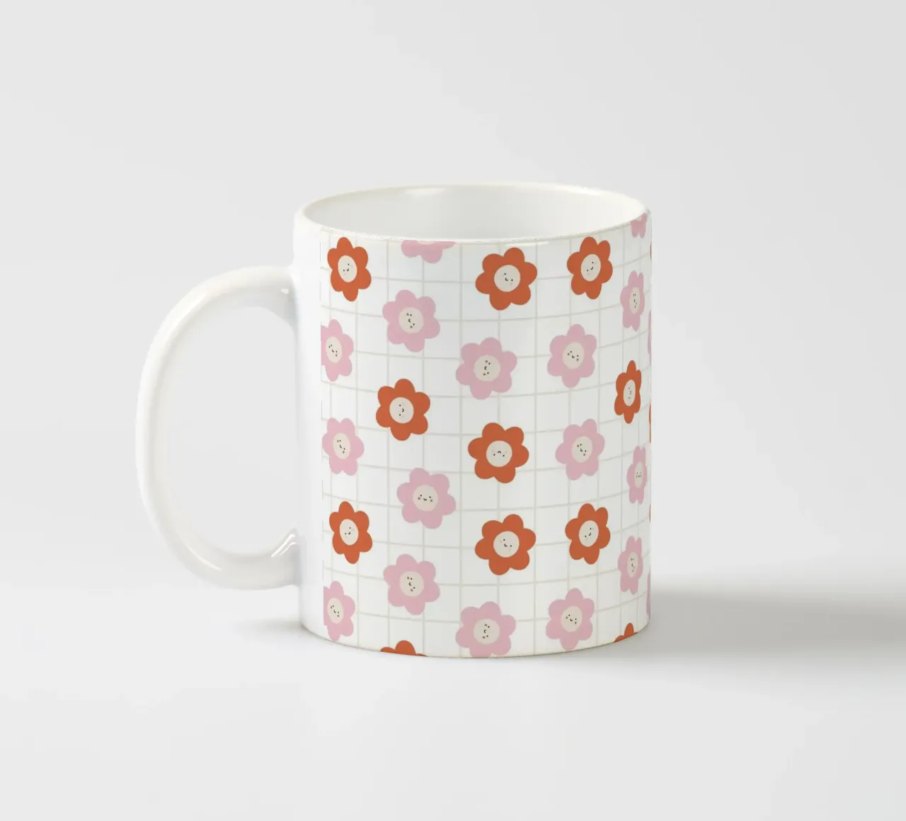 Pattern Love No 50 tazza in ceramica da treechild