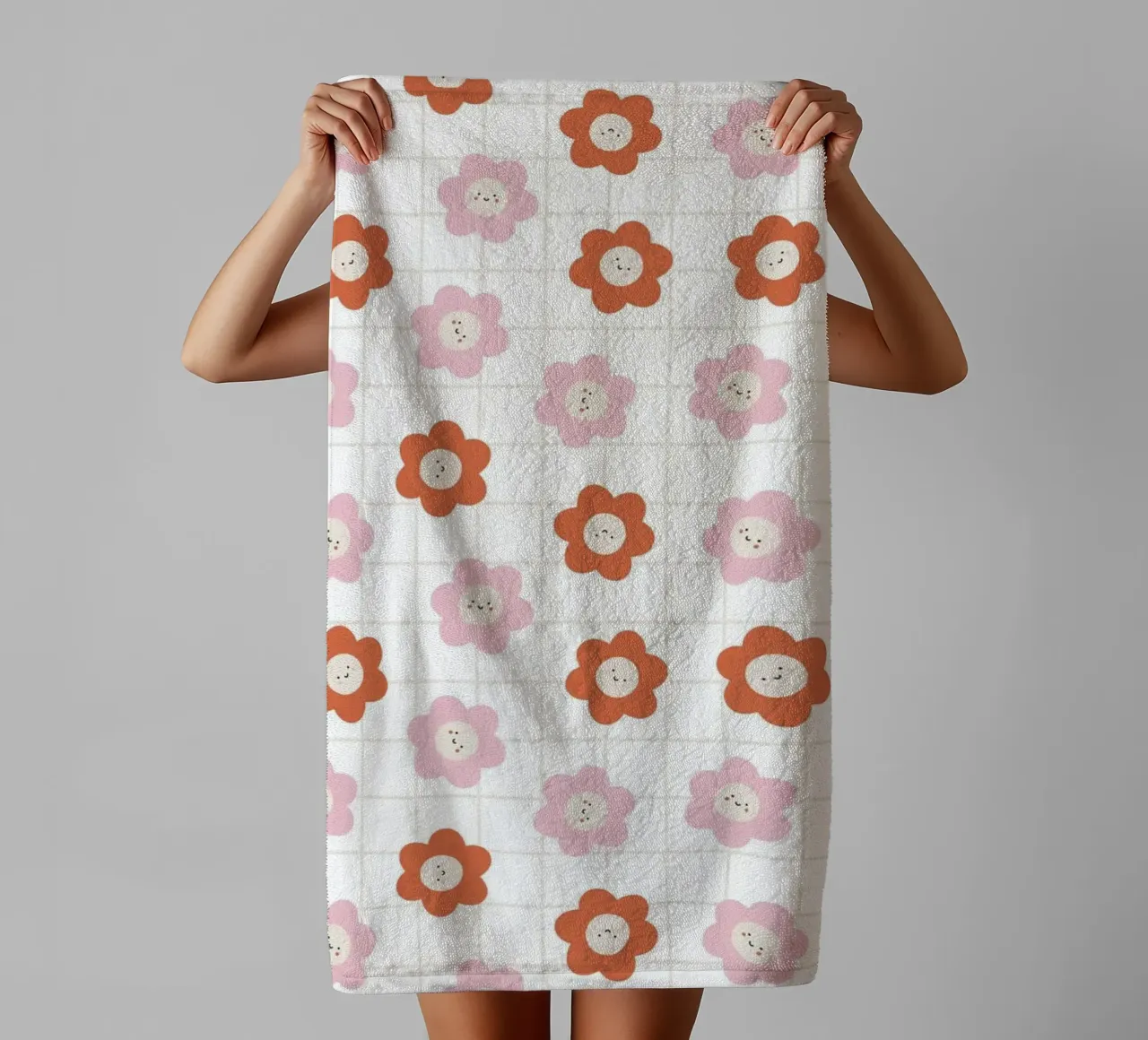 Pattern Love No 50 asciugamano da bagno da treechild