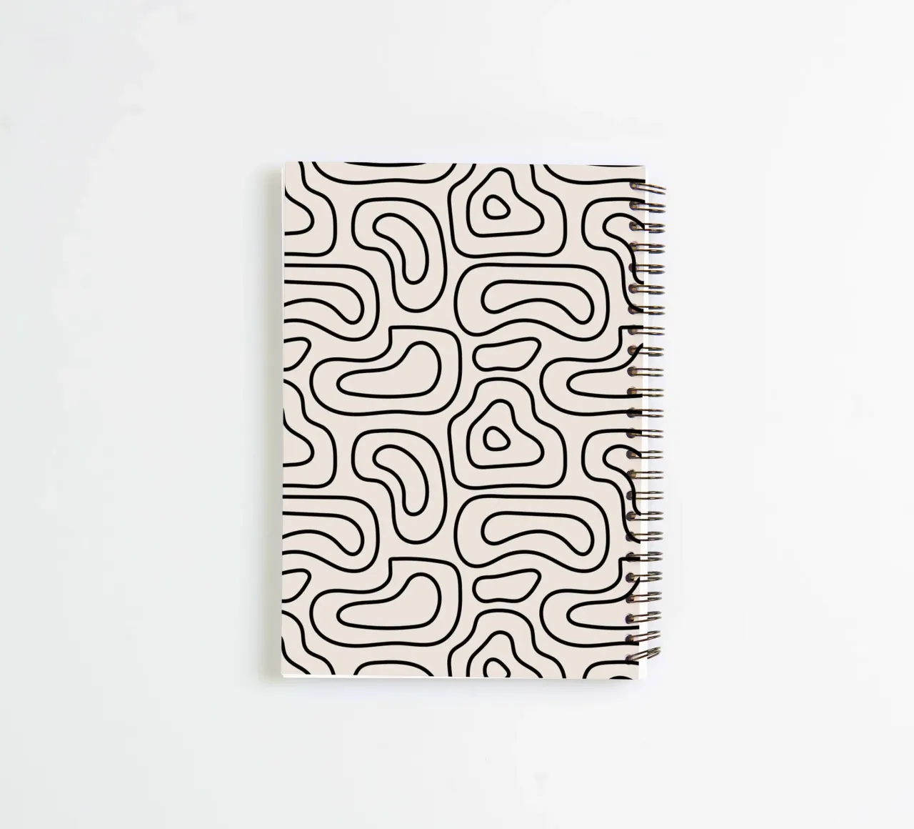 Pattern Love No 51 spiral notebook by treechild