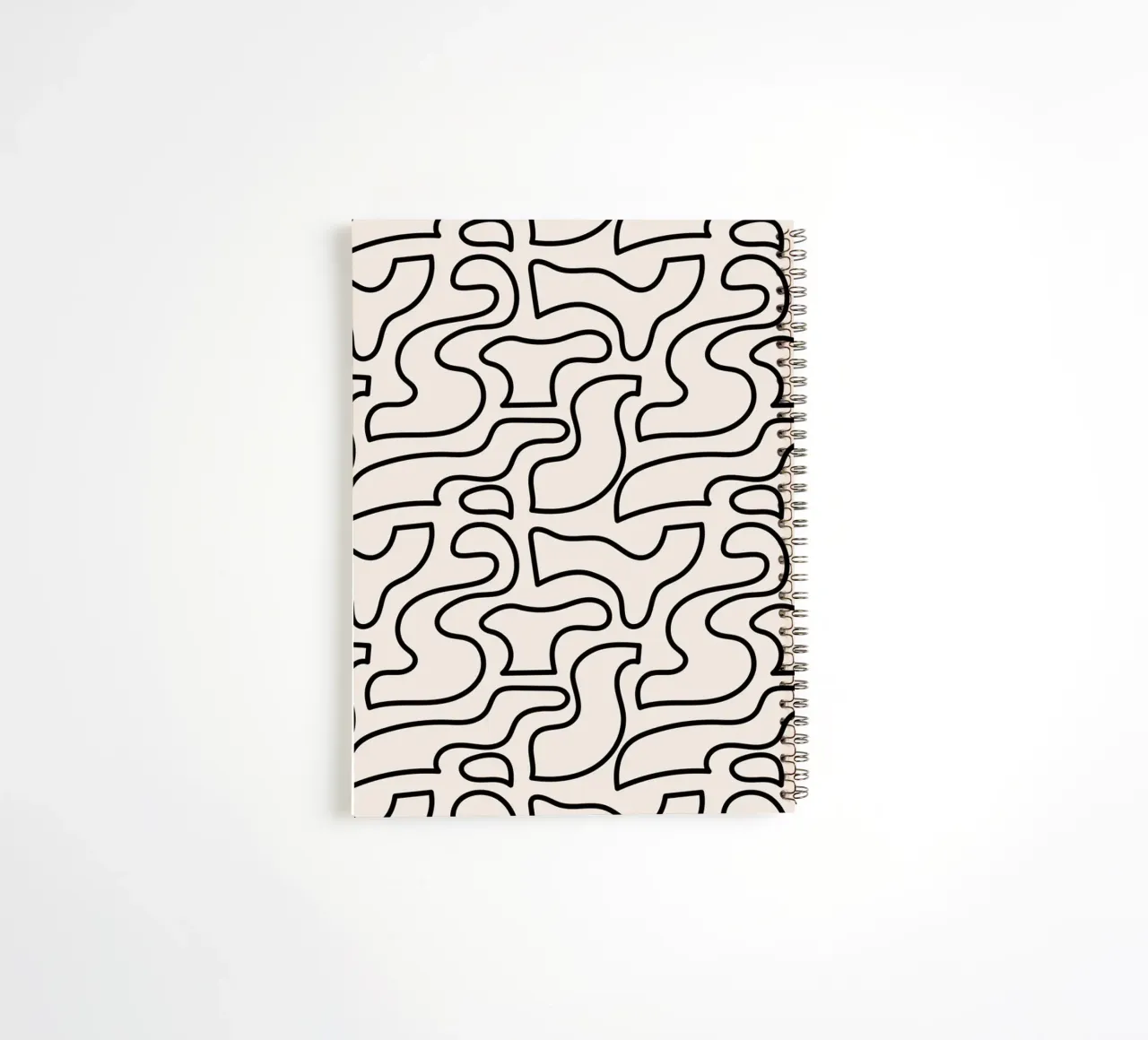 Pattern Love No 52 spiral notebook by treechild