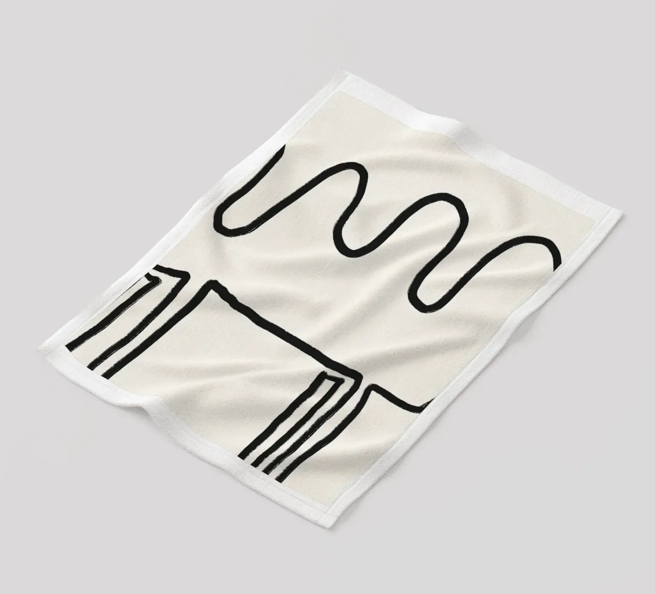 Profilo del cammello var 2 coperta in pile da Little Dean