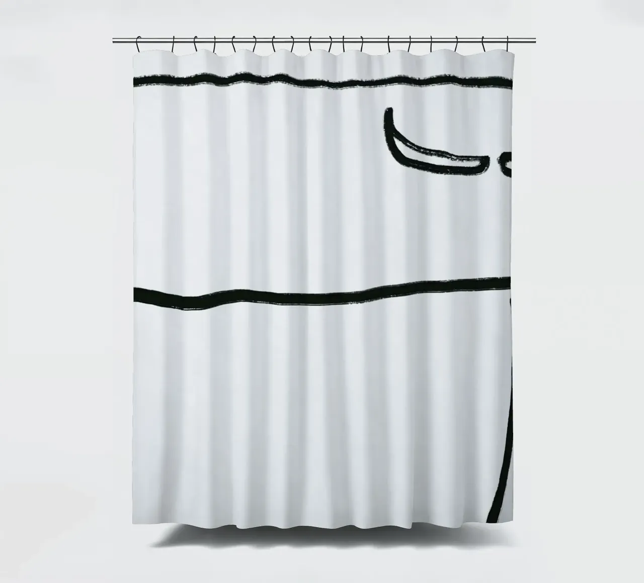 Profilo del toro tenda da doccia da Little Dean