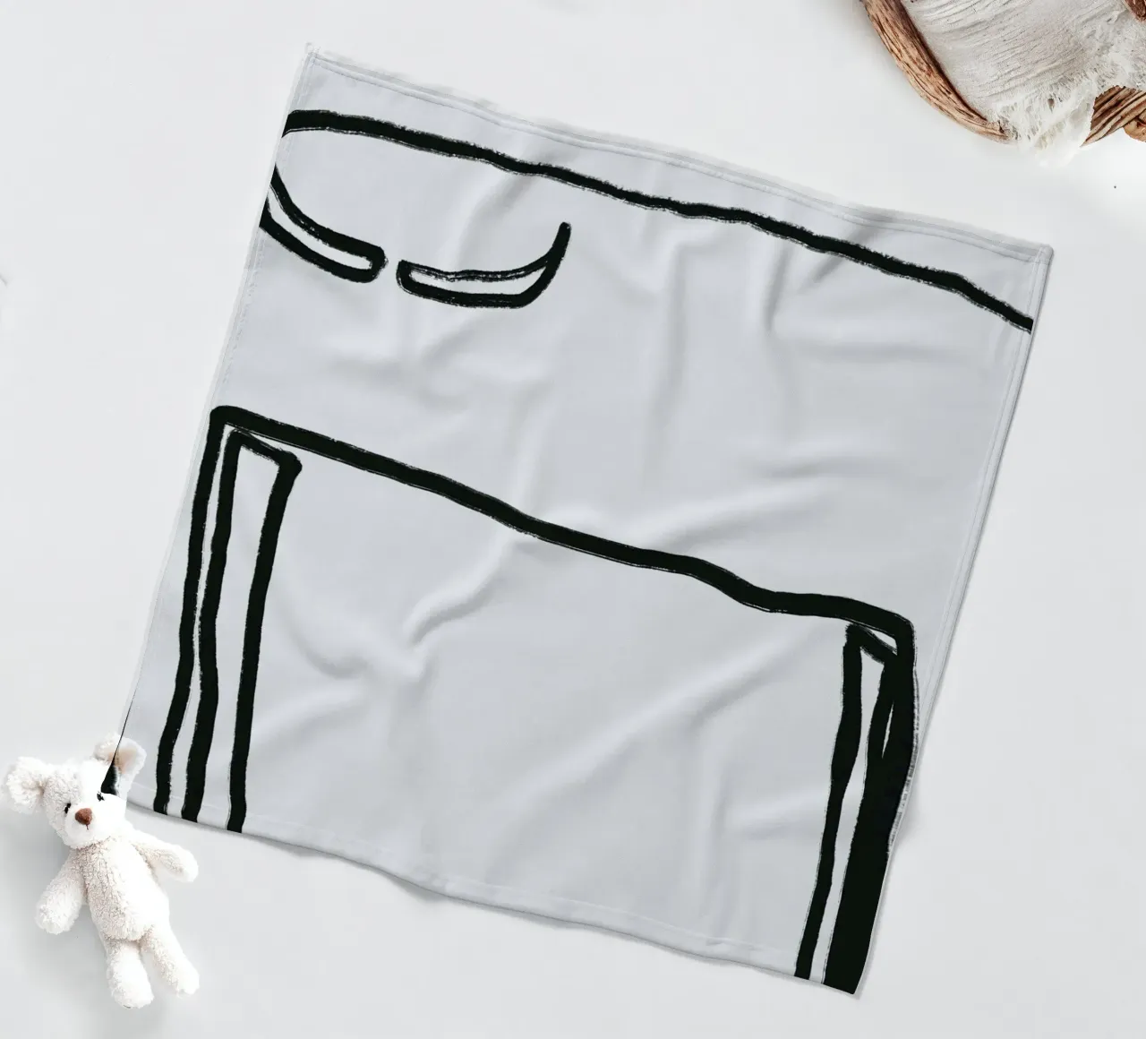 Profilo del toro coperta in pile da Little Dean
