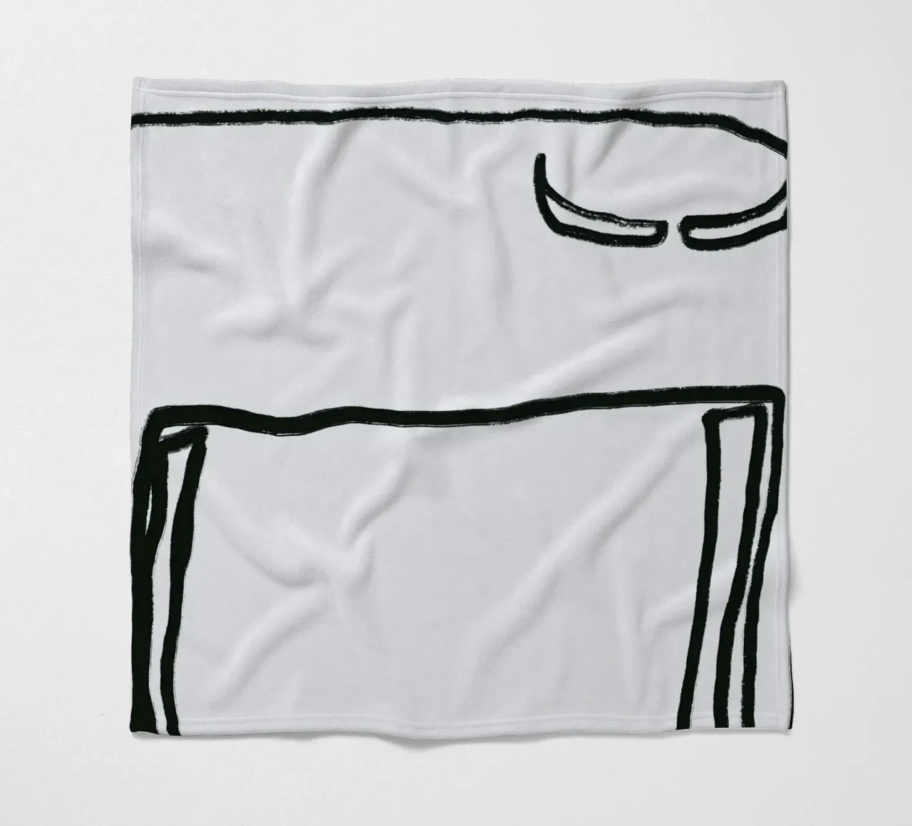 Profilo del toro coperta in pile da Little Dean