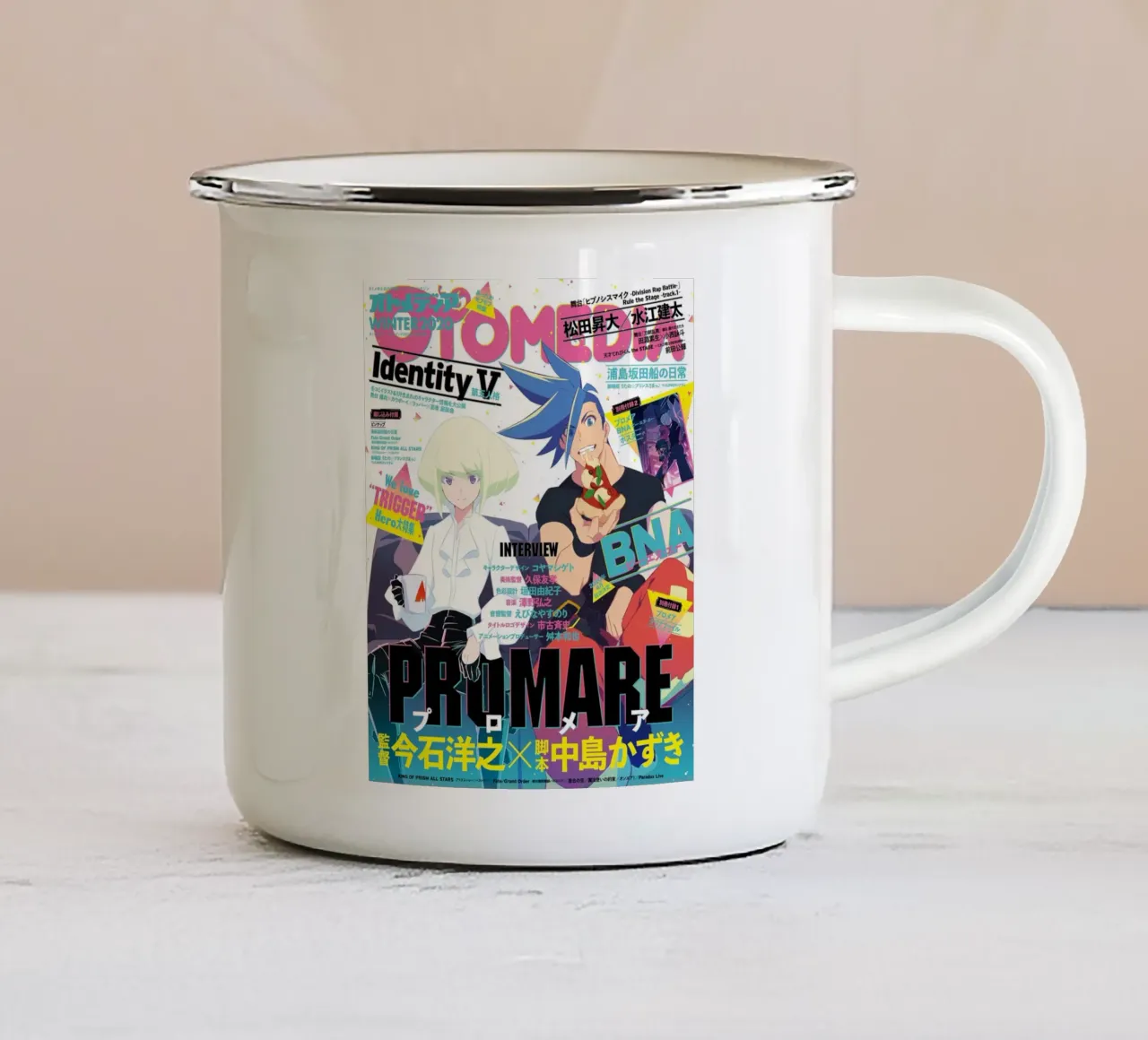 Promare tazza in smalto da Green