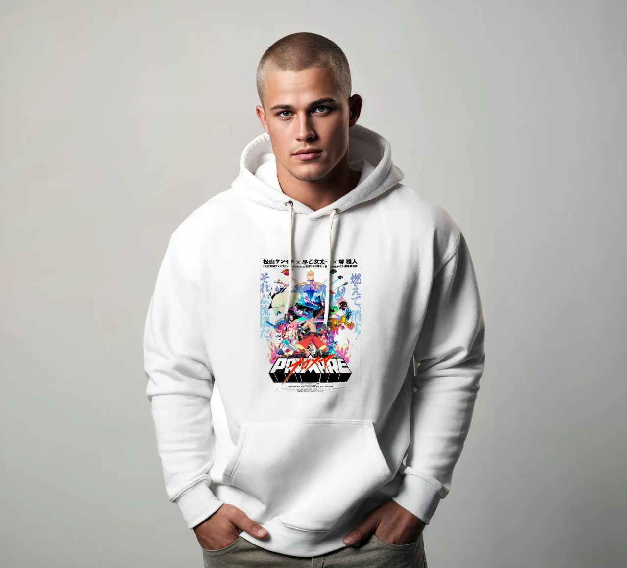 Promare Poster felpa con cappuccio da Green