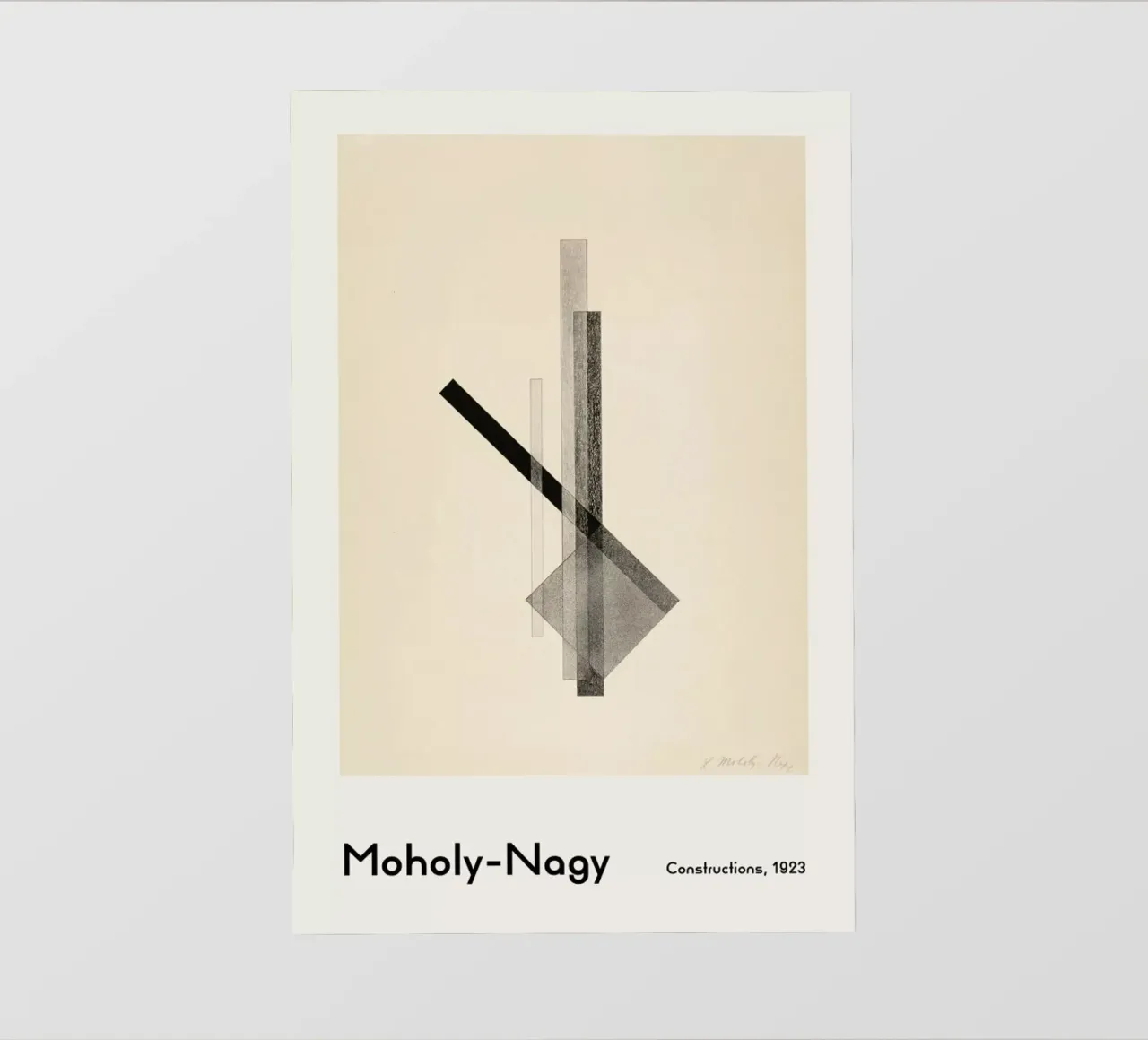 László Moholy-Nagy - Constructions telo in pvc da ARTOTHEK
