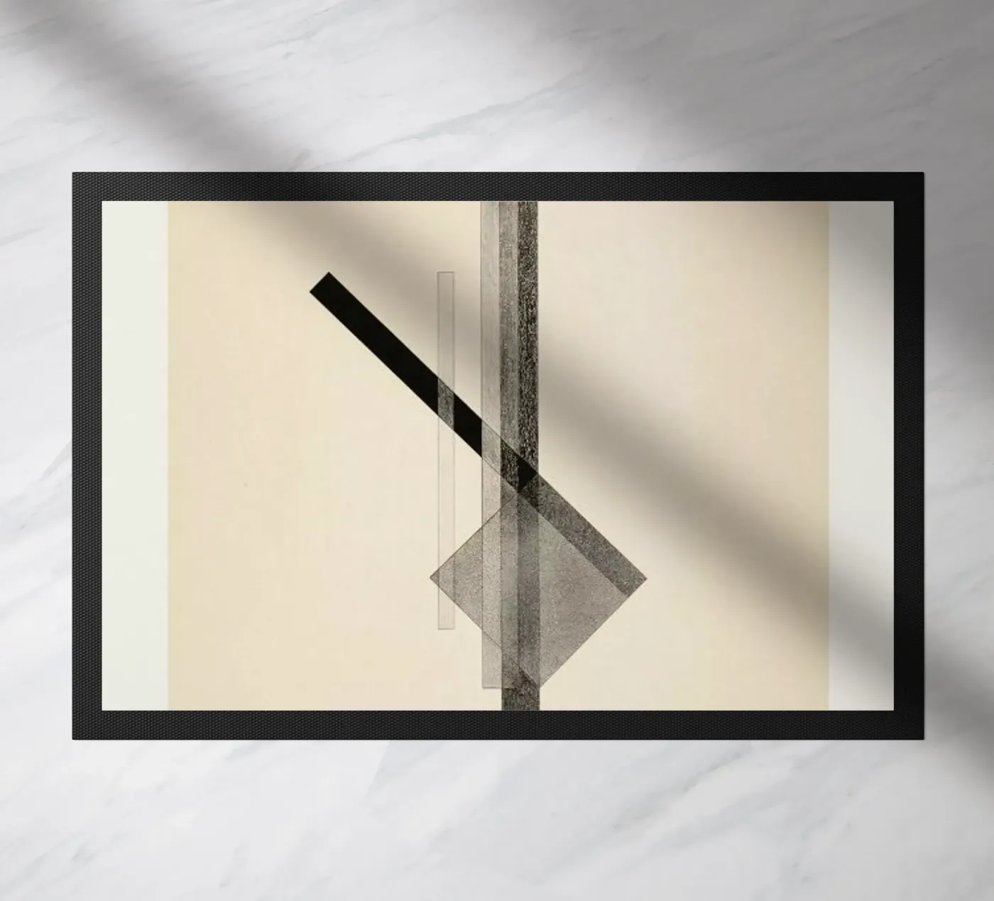 László Moholy-Nagy - Constructions Fußmatte von ARTOTHEK