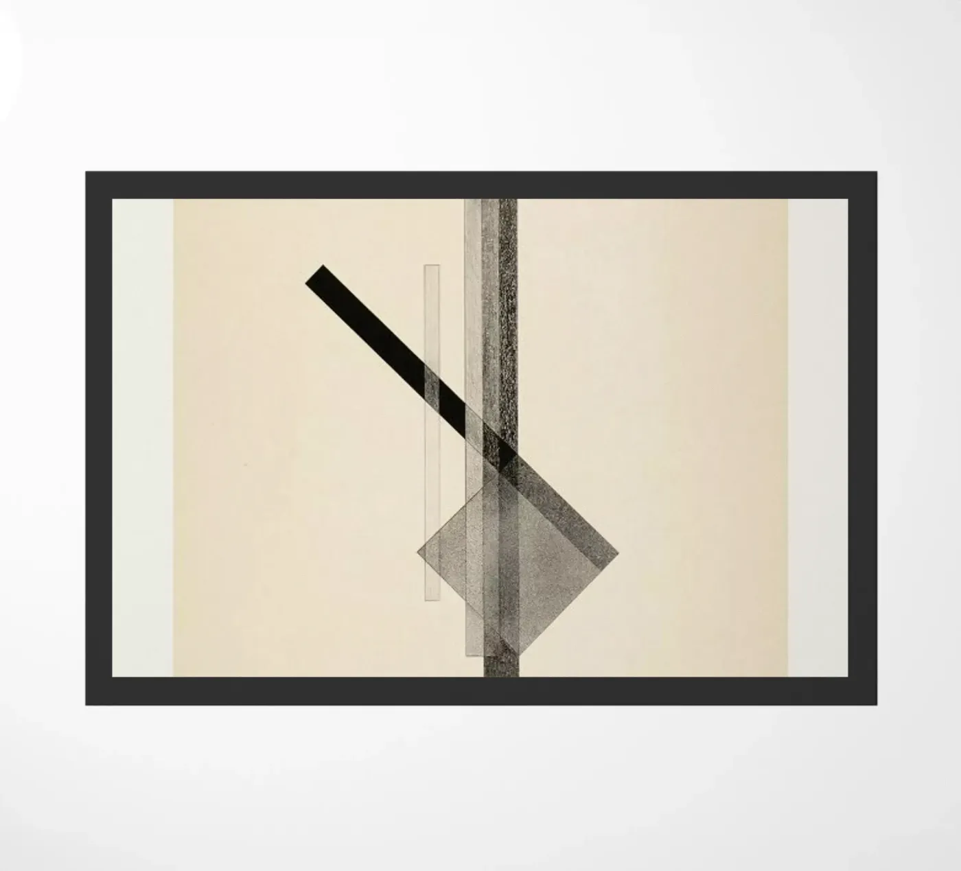 László Moholy-Nagy - Constructions Fußmatte von ARTOTHEK