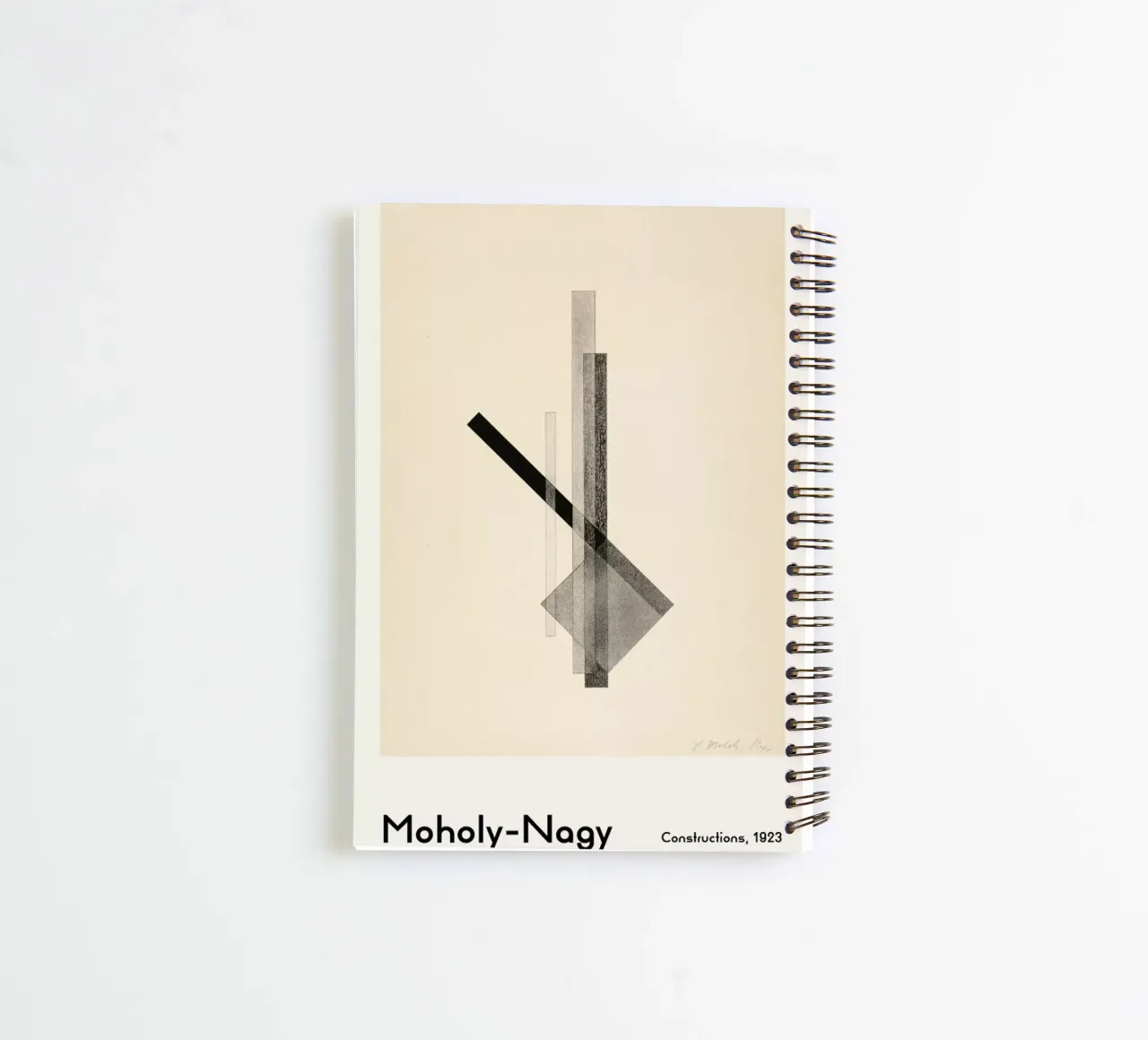 László Moholy-Nagy - Constructions spiral notebook by ARTOTHEK
