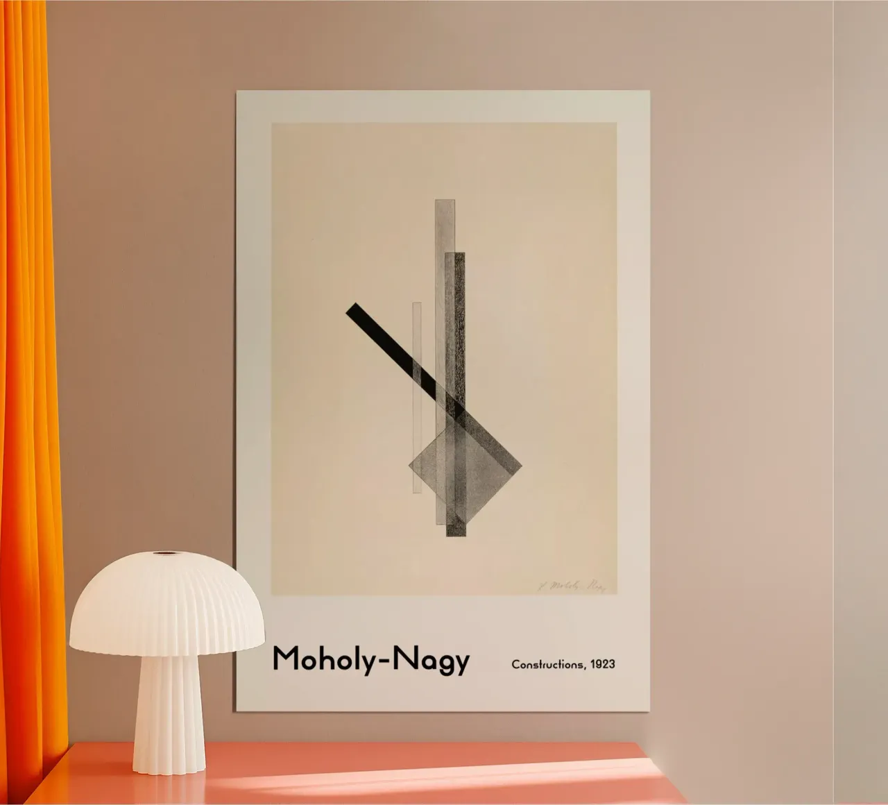 László Moholy-Nagy - Constructions poster van ARTOTHEK