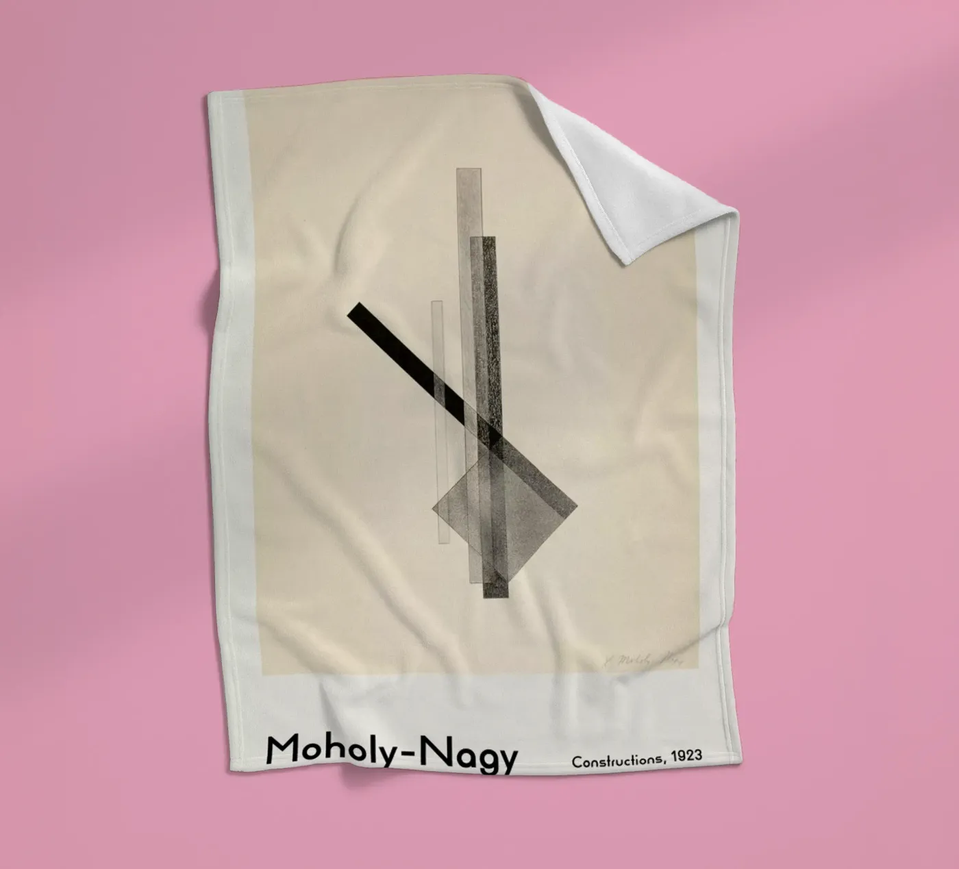 László Moholy-Nagy - Constructions fleecedeken van ARTOTHEK