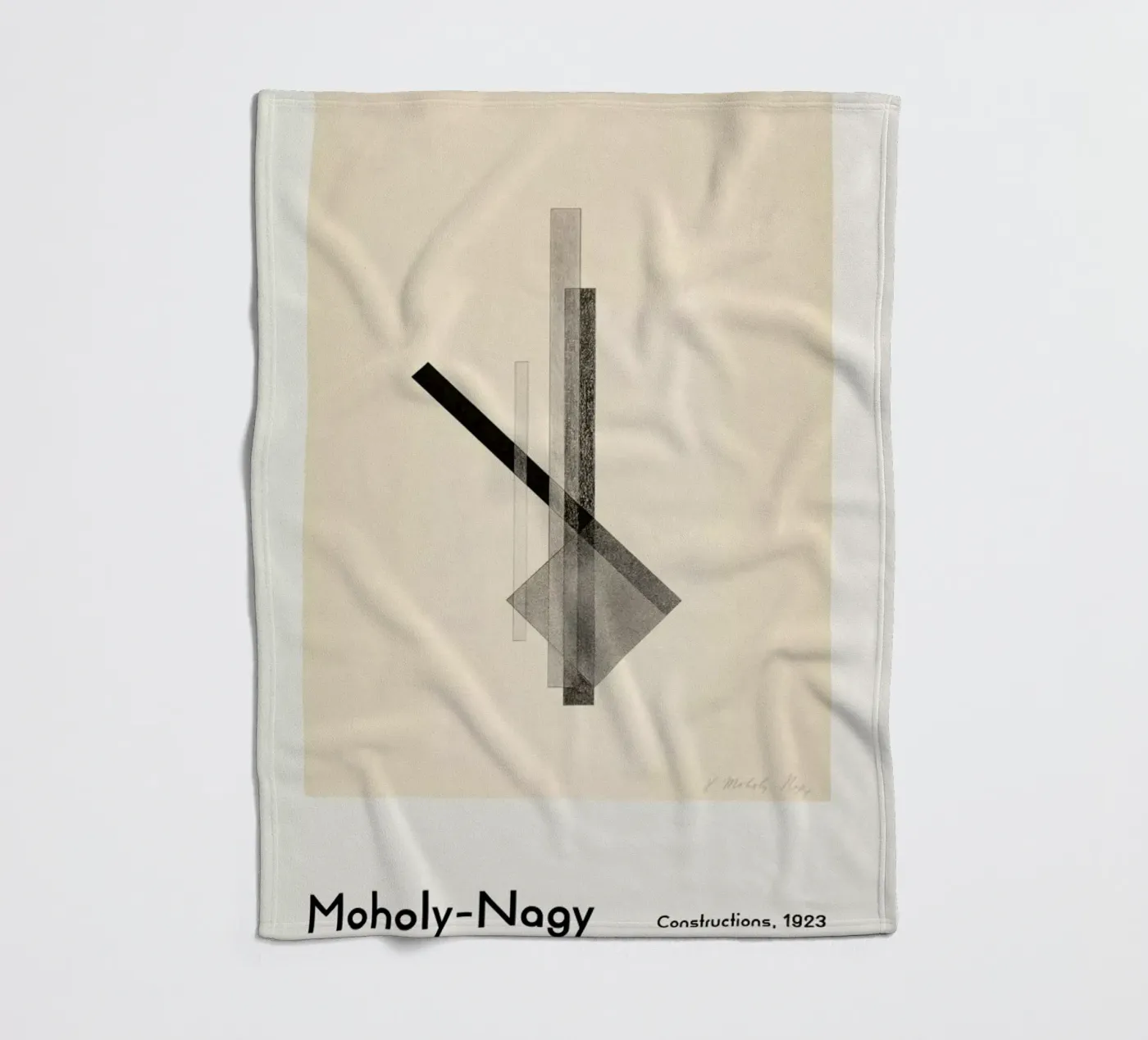 László Moholy-Nagy - Constructions fleecedeken van ARTOTHEK
